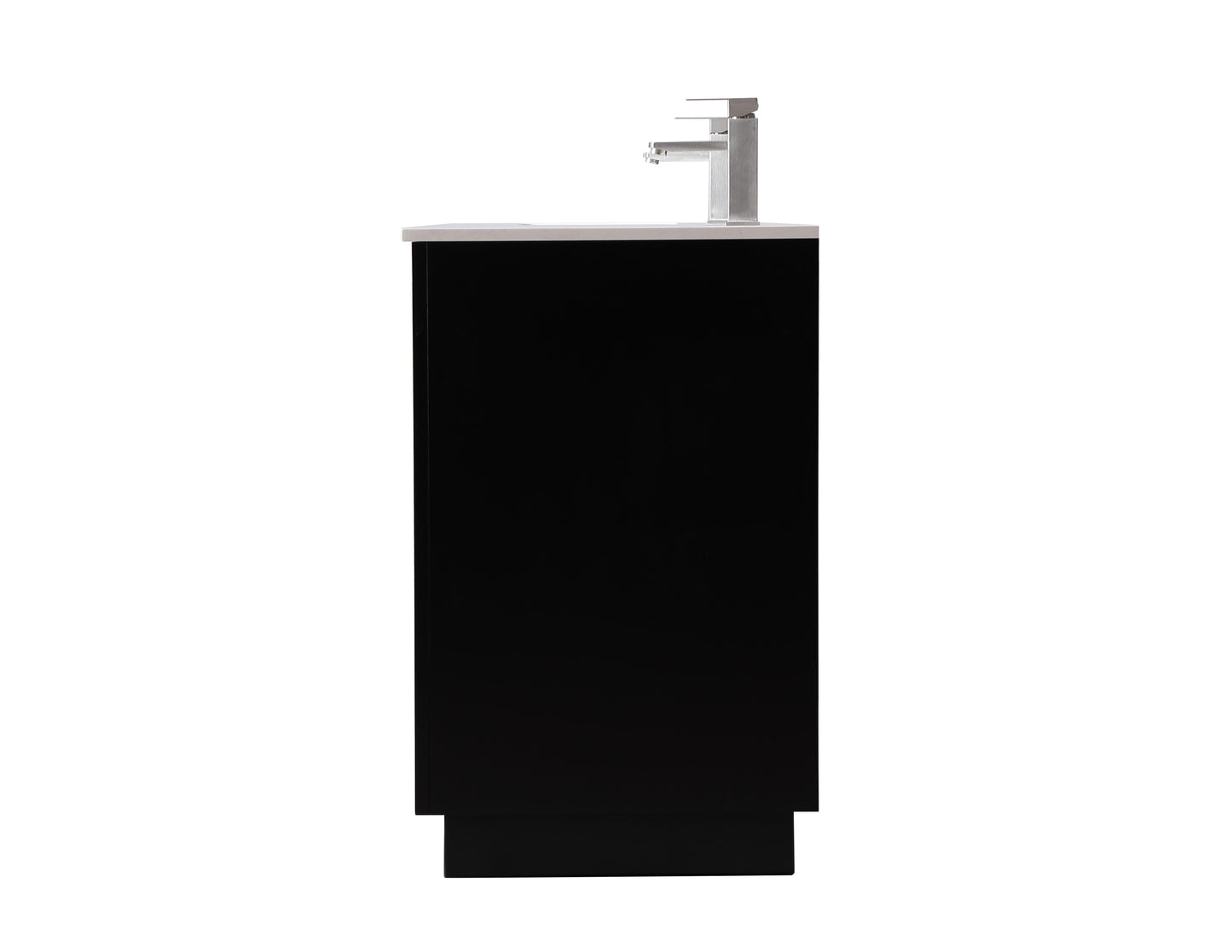 72 Inch Double Bathroom Vanity in Black - BC240D7235BK