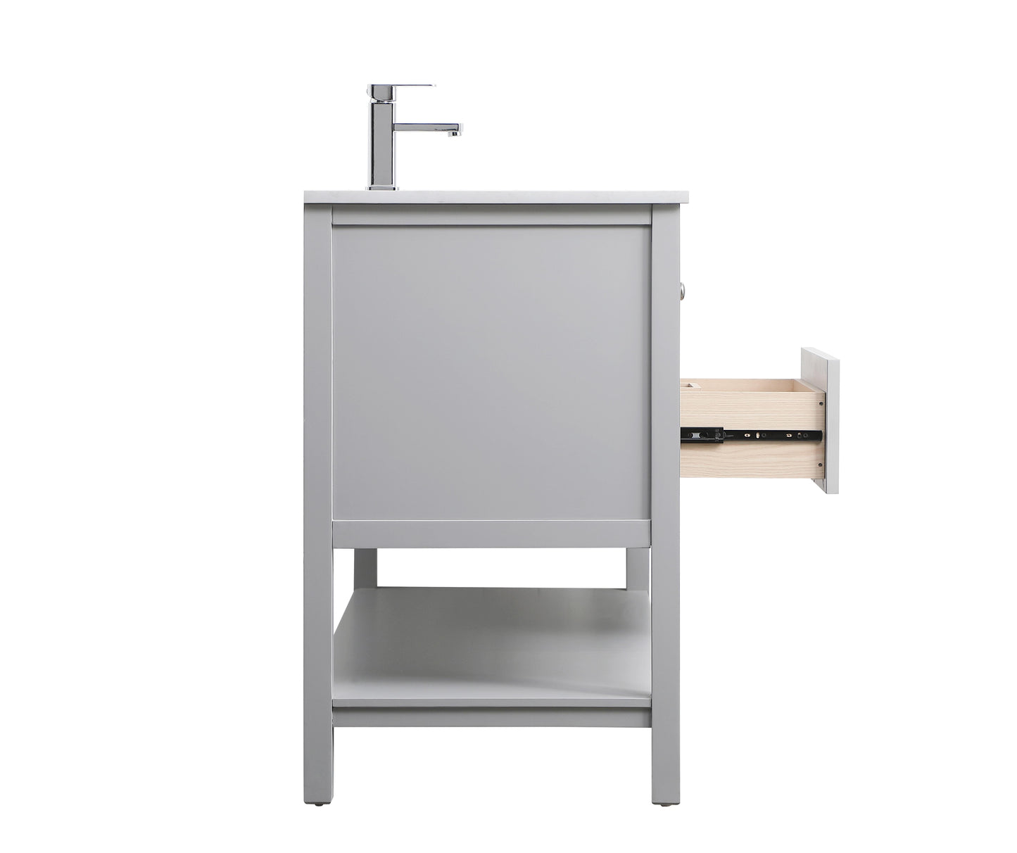 48 Inch Single Bathroom Vanity in Grey - BC2504835GR