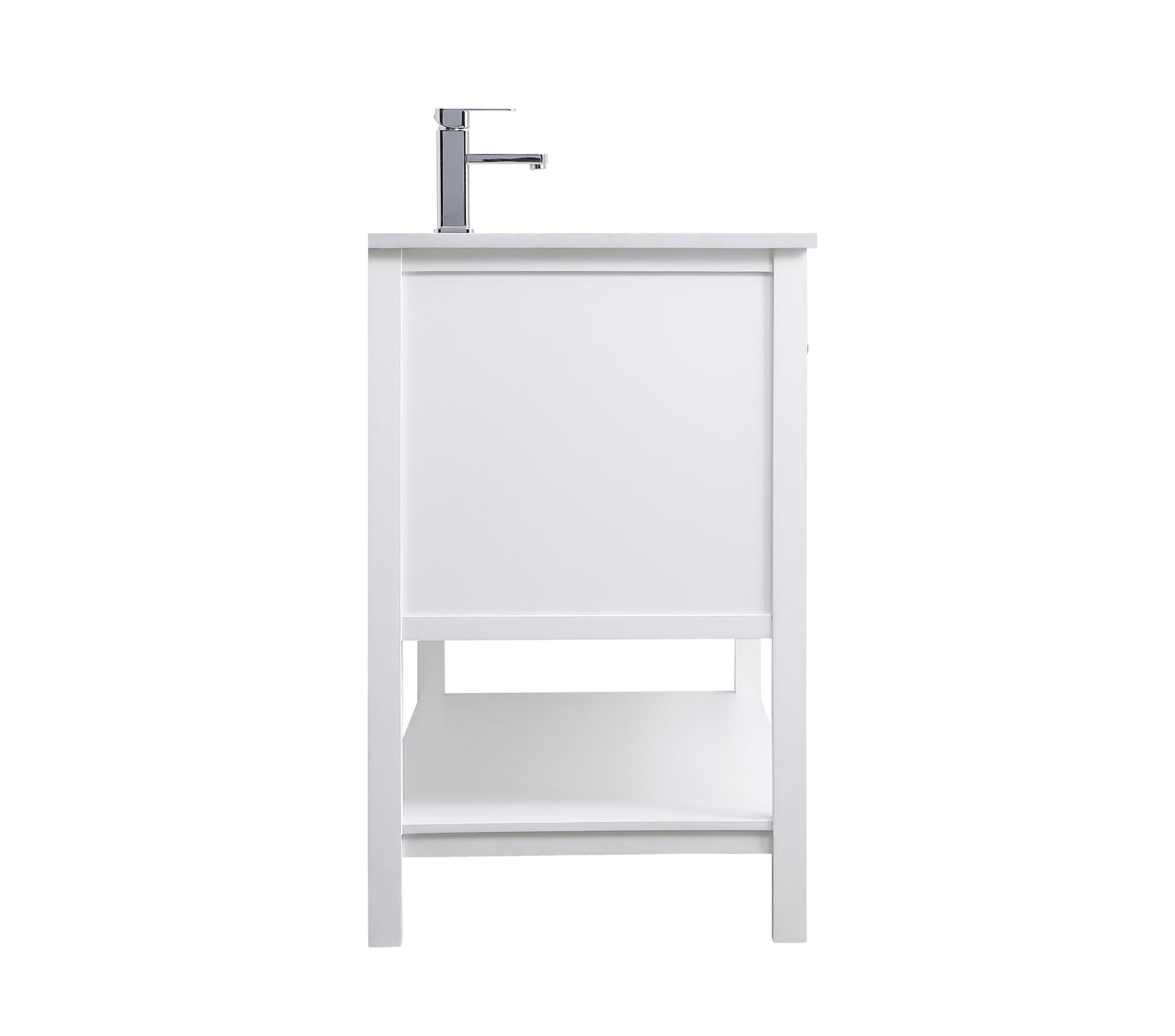 48 Inch Single Bathroom Vanity in White - BC2504835WH