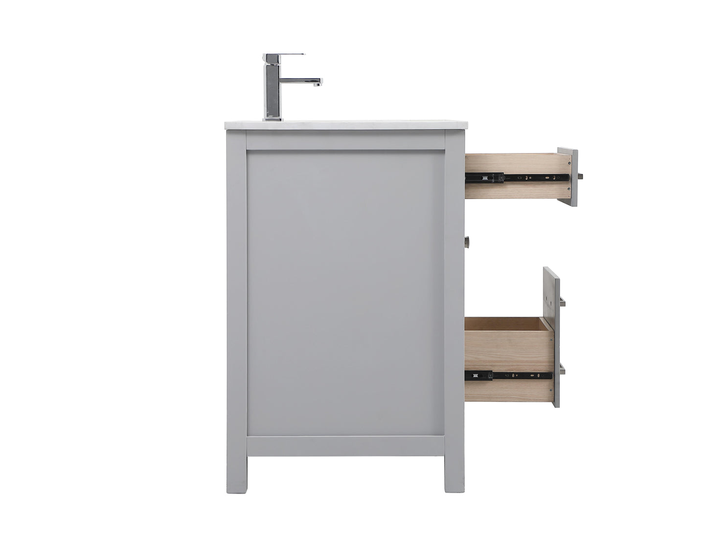 48 Inch Single Bathroom Vanity in Grey - BC2604834GR