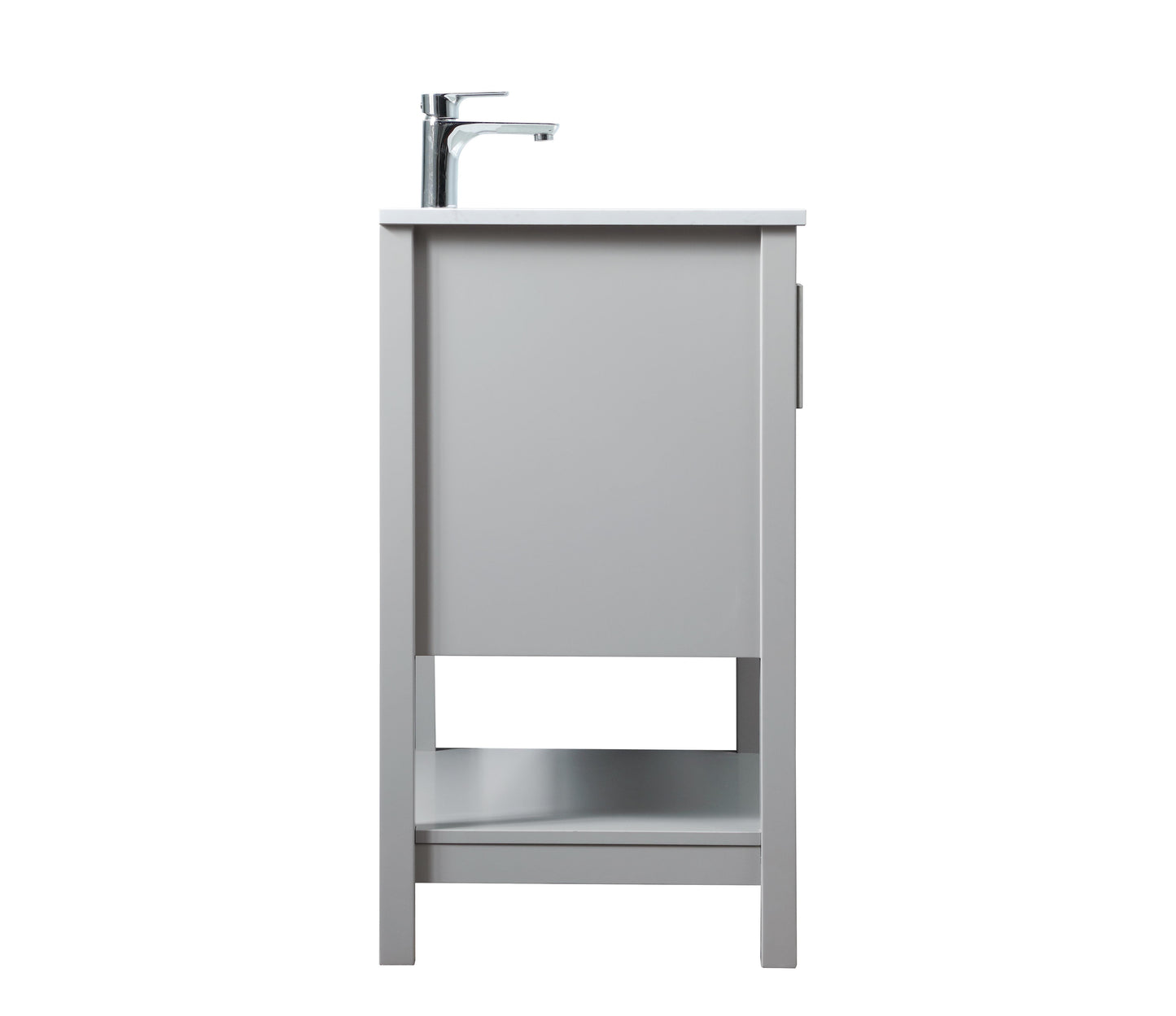 30 Inch Single Bathroom Vanity in Grey - BC2703034GR