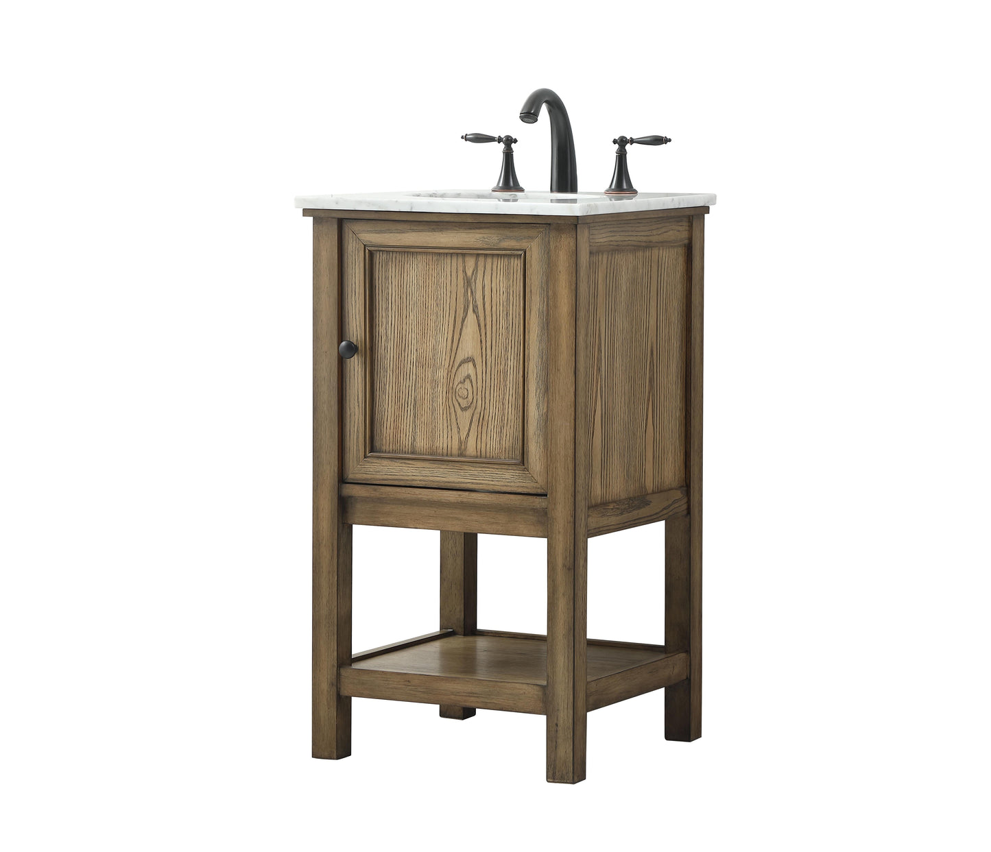 19 inch Single Bathroom Vanity in Driftwood - BC2801934DW