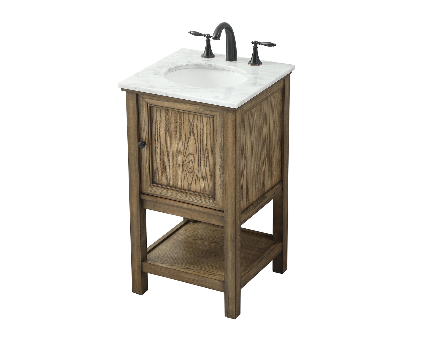 19 inch Single Bathroom Vanity in Driftwood - BC2801934DW