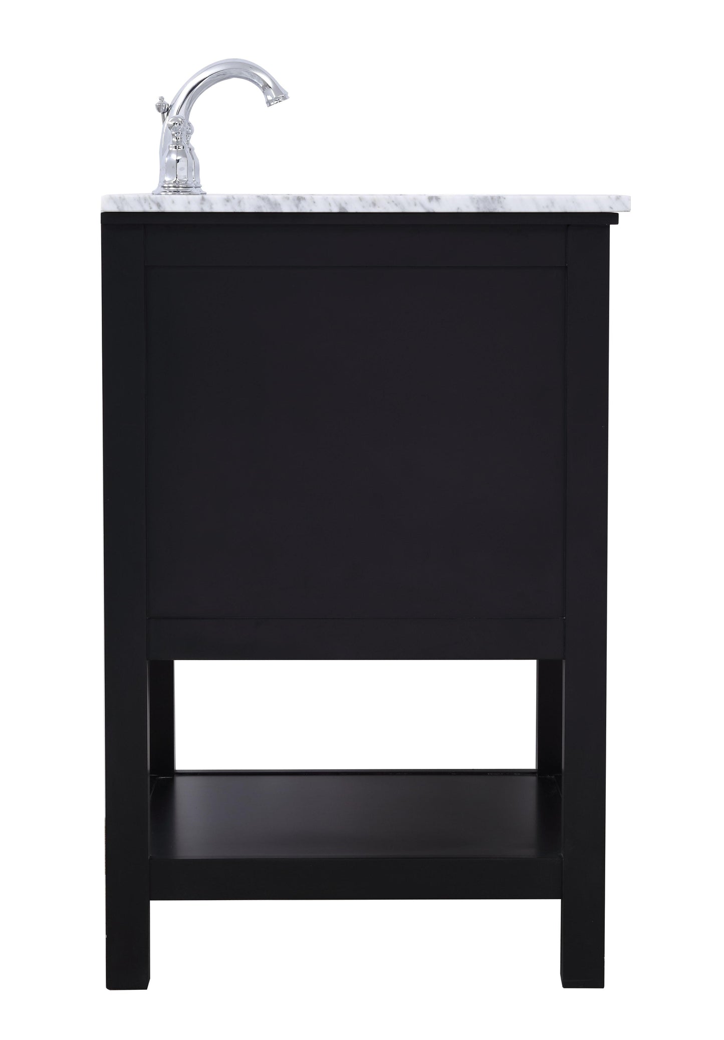 24 in. Single Bathroom Vanity Set in Black - BC2802434BK