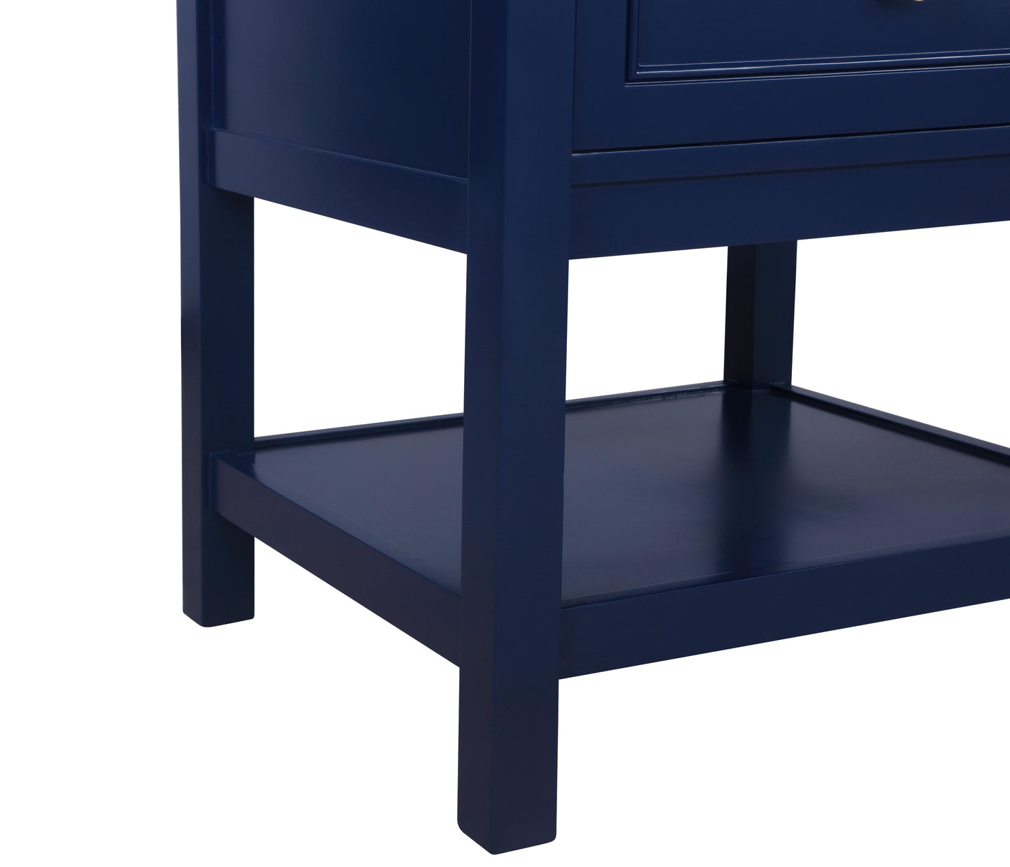 24 inch Single Bathroom Vanity in Blue - BC2802434BL