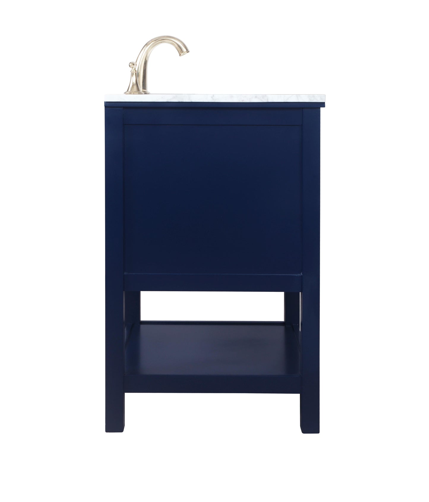 24 inch Single Bathroom Vanity in Blue - BC2802434BL