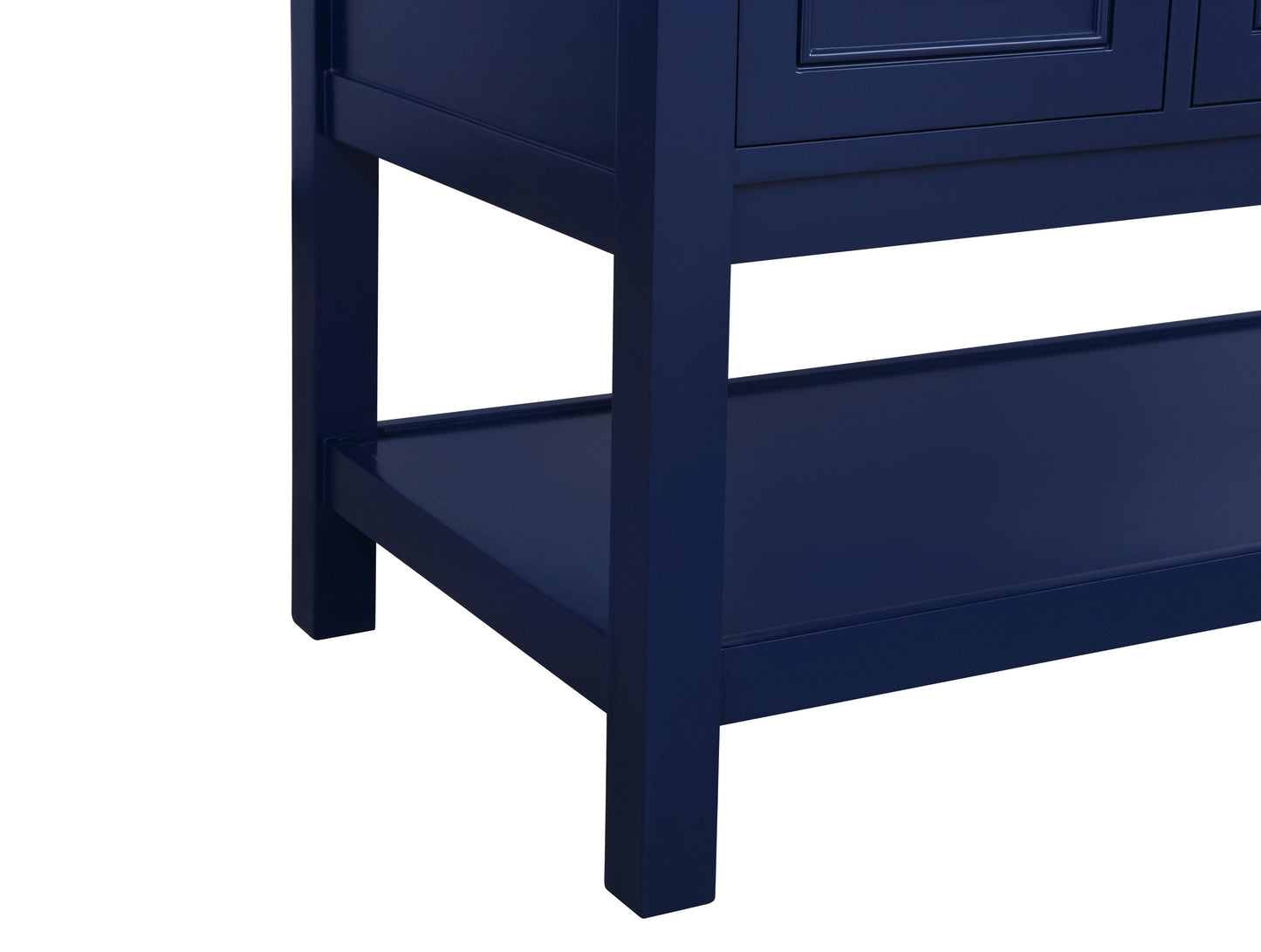 48 inch Single Bathroom Vanity in Blue - BC2804834BL