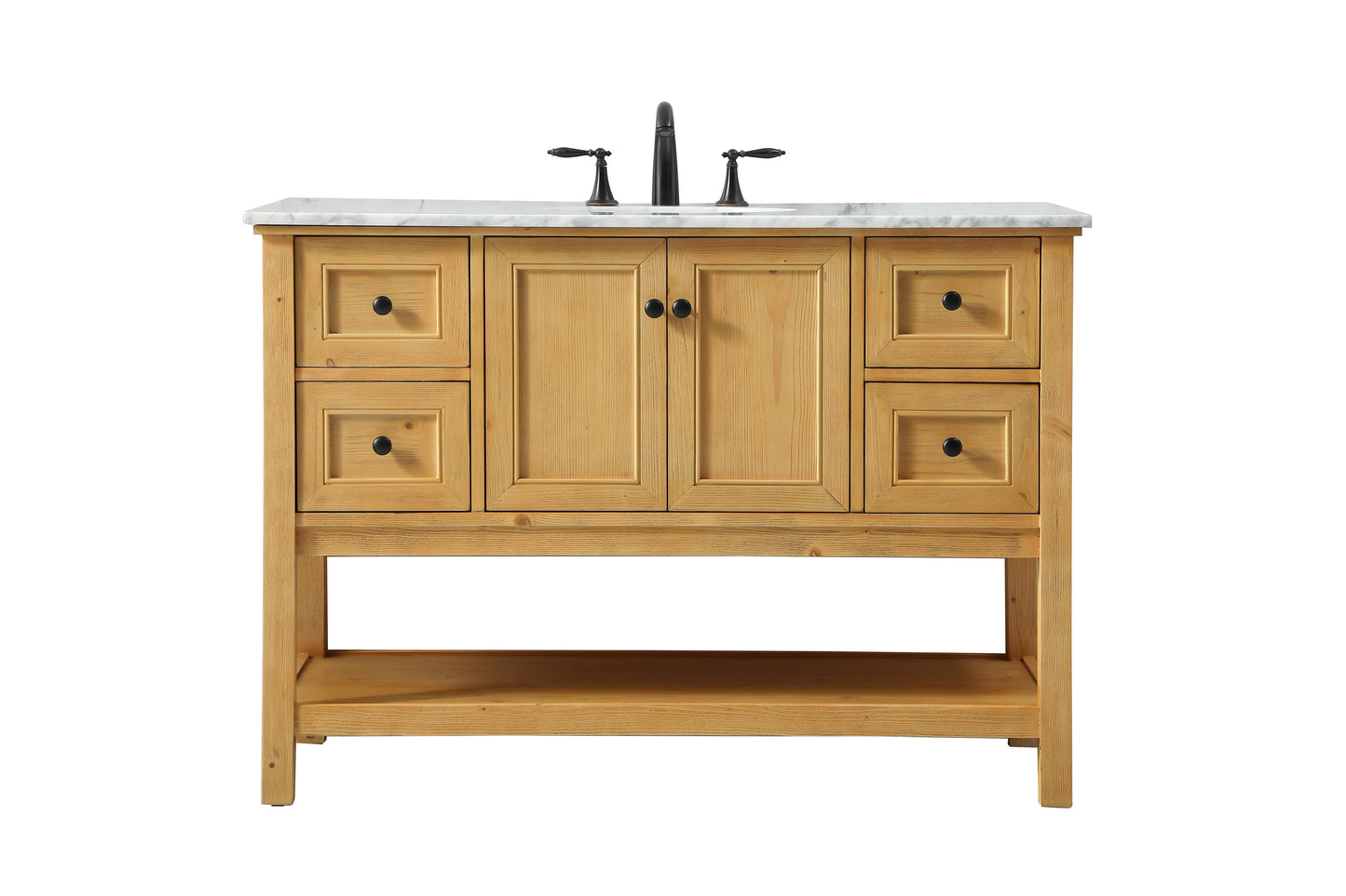 48 inch Single Bathroom Vanity in Natural Wood - BC2804834NW