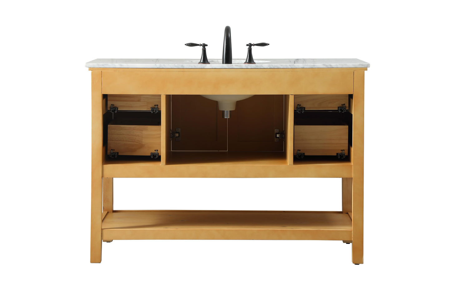 48 inch Single Bathroom Vanity in Natural Wood - BC2804834NW