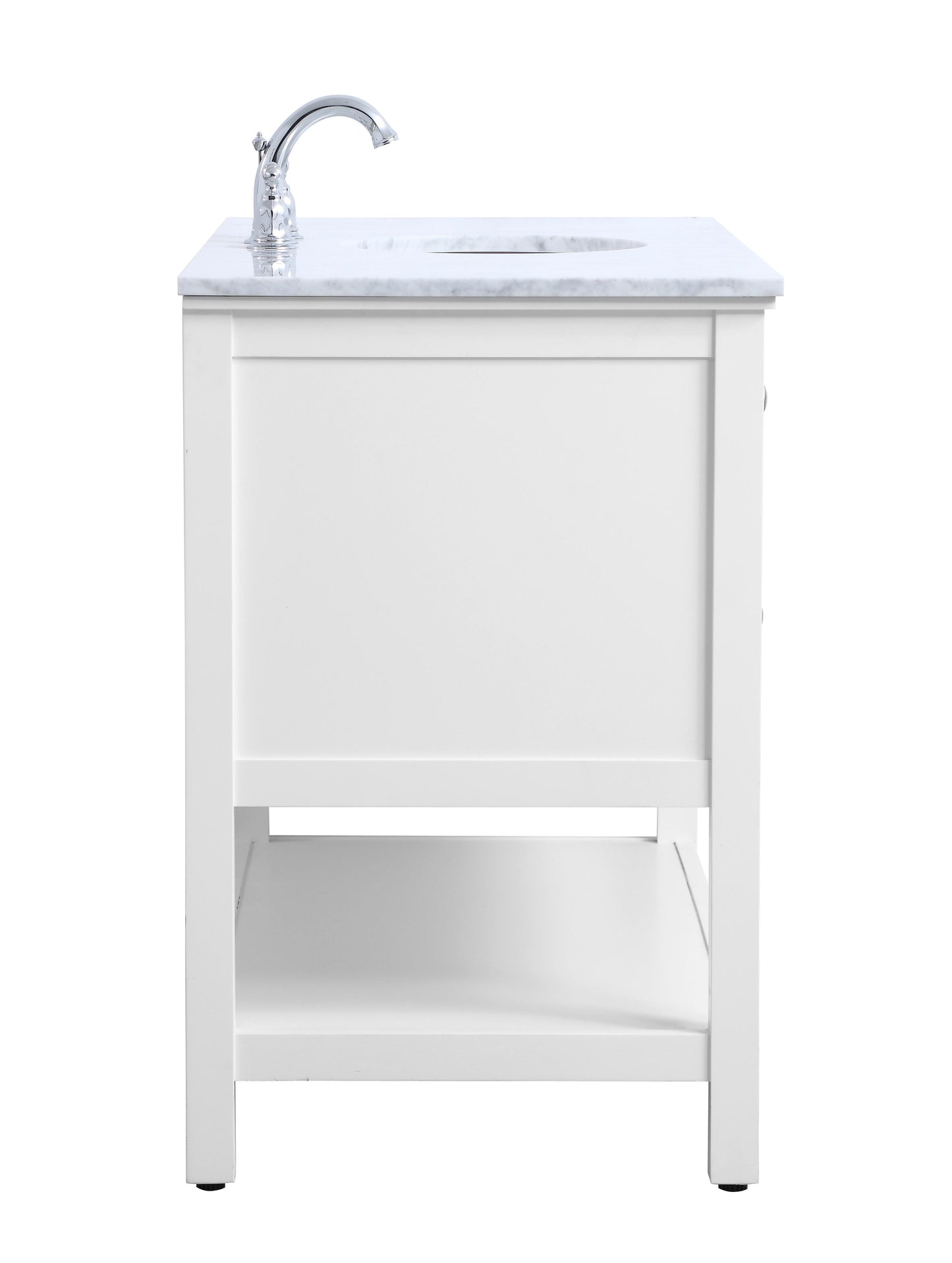 48 in. Single Bathroom Vanity Set in White - BC2804834WH