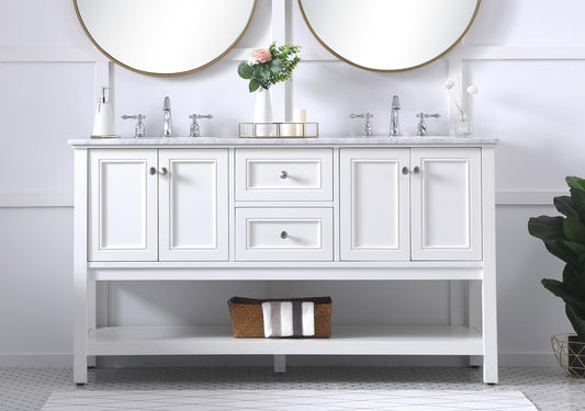 24 inch Single Bathroom Vanity in Blue - BC1202435BL