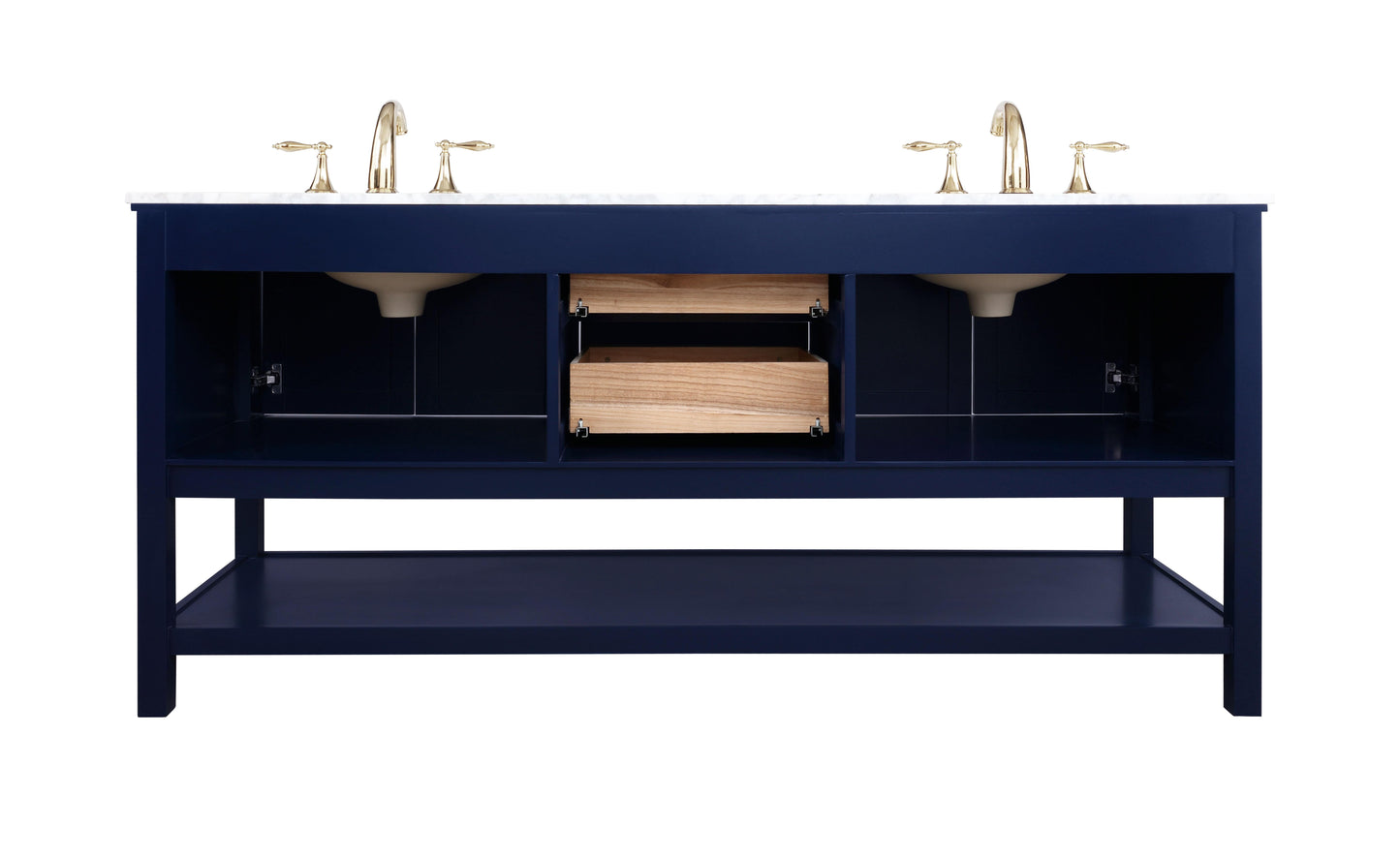 72 inch Single Bathroom Vanity in Blue - BC280D7234BL