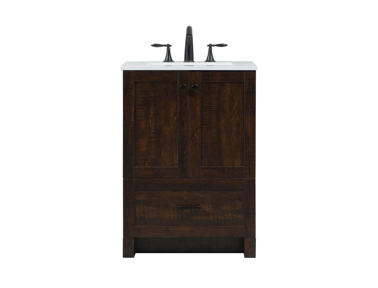 24 inch Single Bathroom Vanity in Expresso - BC2902434EX