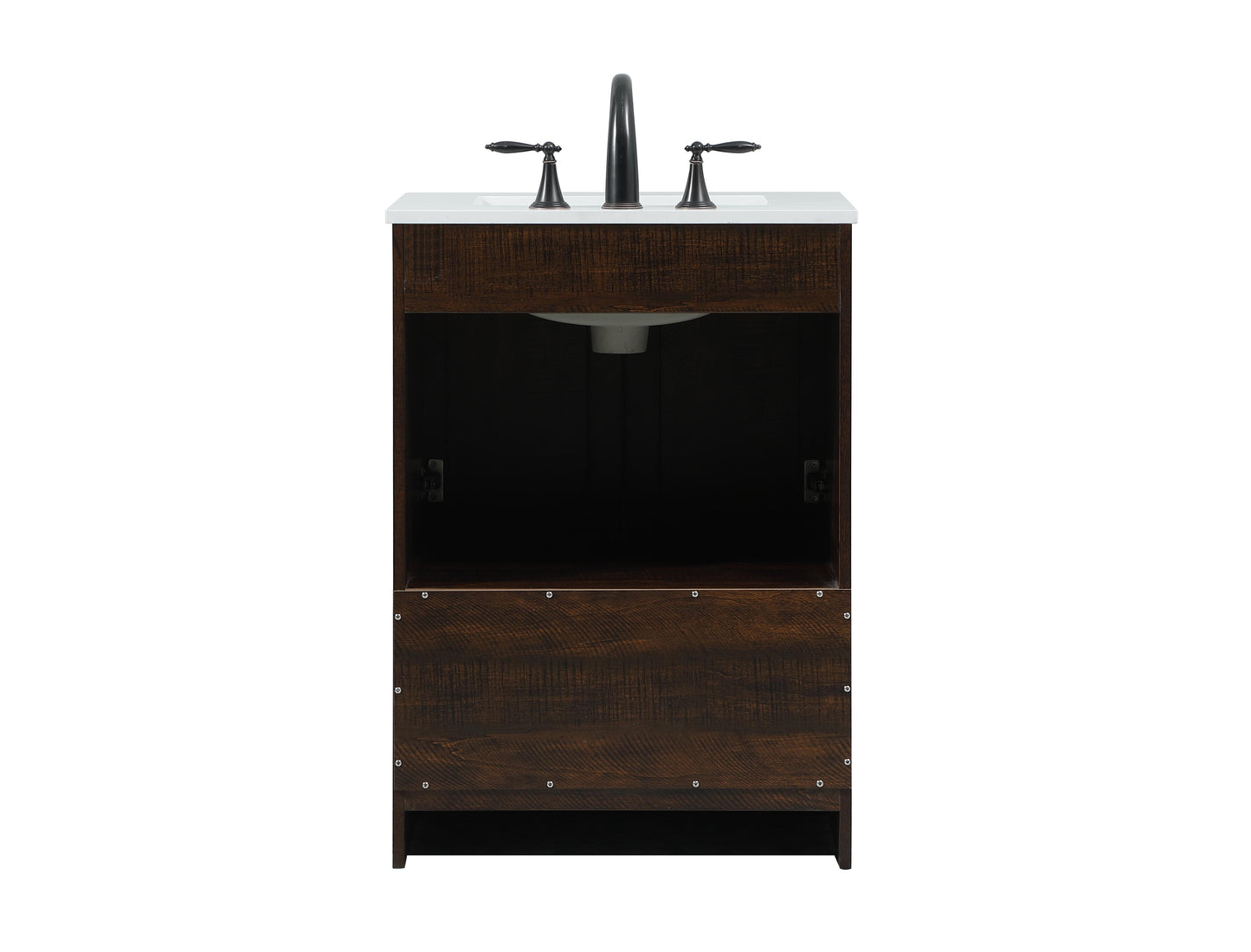 24 inch Single Bathroom Vanity in Expresso - BC2902434EX