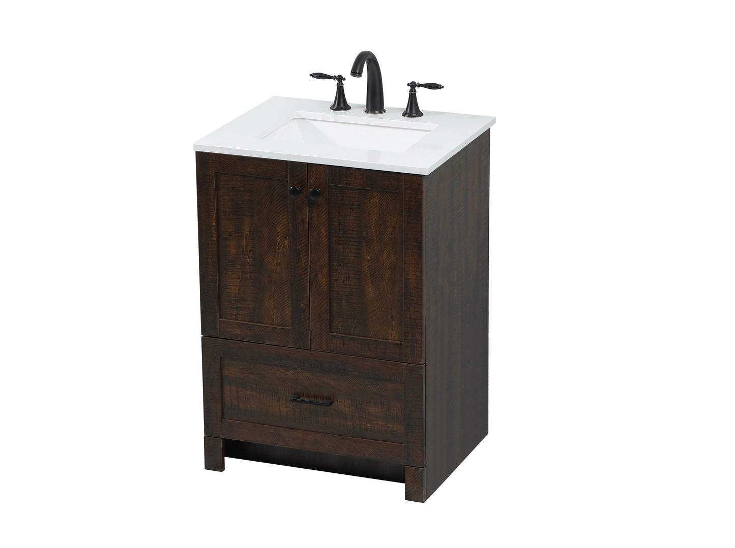 24 inch Single Bathroom Vanity in Expresso - BC2902434EX