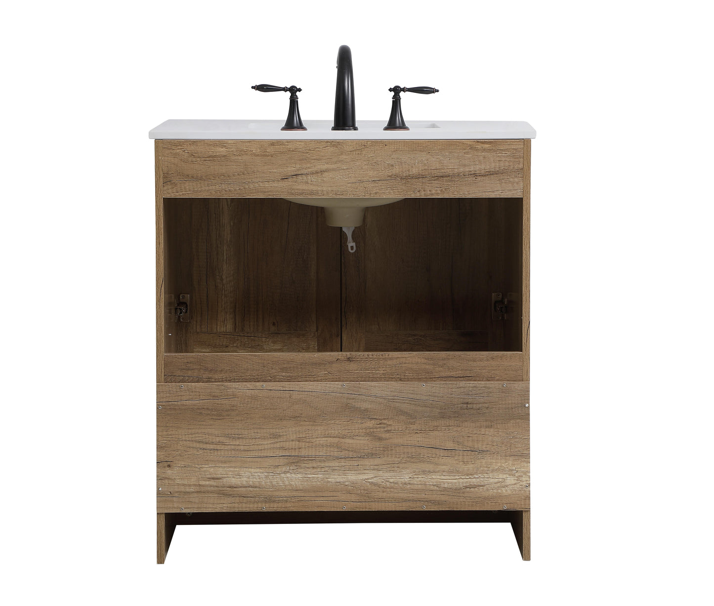 30 inch Single Bathroom Vanity in Natural Oak - BC2903034NT