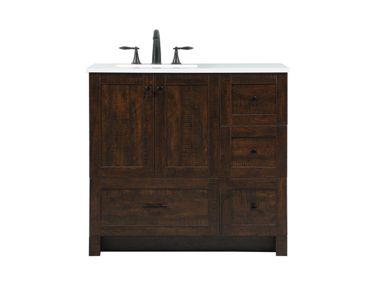 36 inch Single Bathroom Vanity in Expresso - BC2903634EX