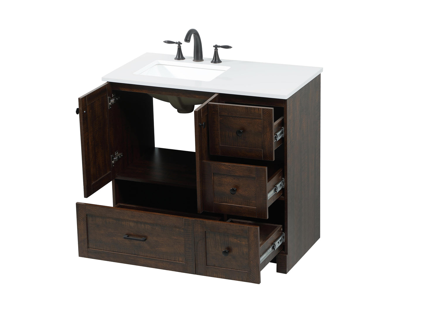 36 inch Single Bathroom Vanity in Expresso - BC2903634EX