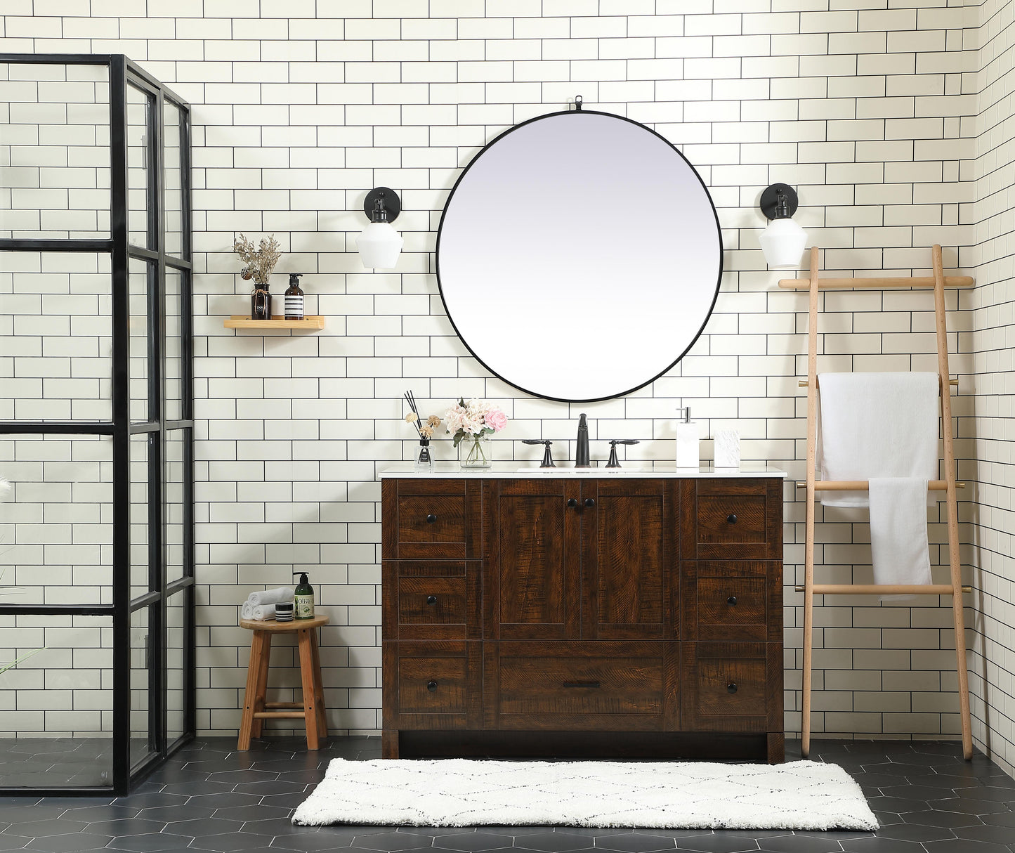 48 inch Single Bathroom Vanity in Expresso - BC2904834EX