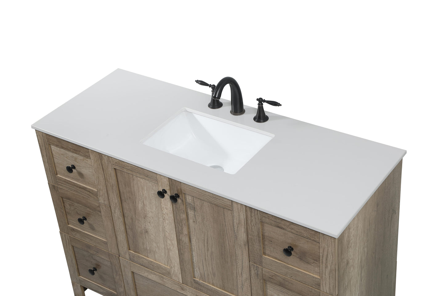 48 inch Single Bathroom Vanity in Natural Oak - BC2904834NT