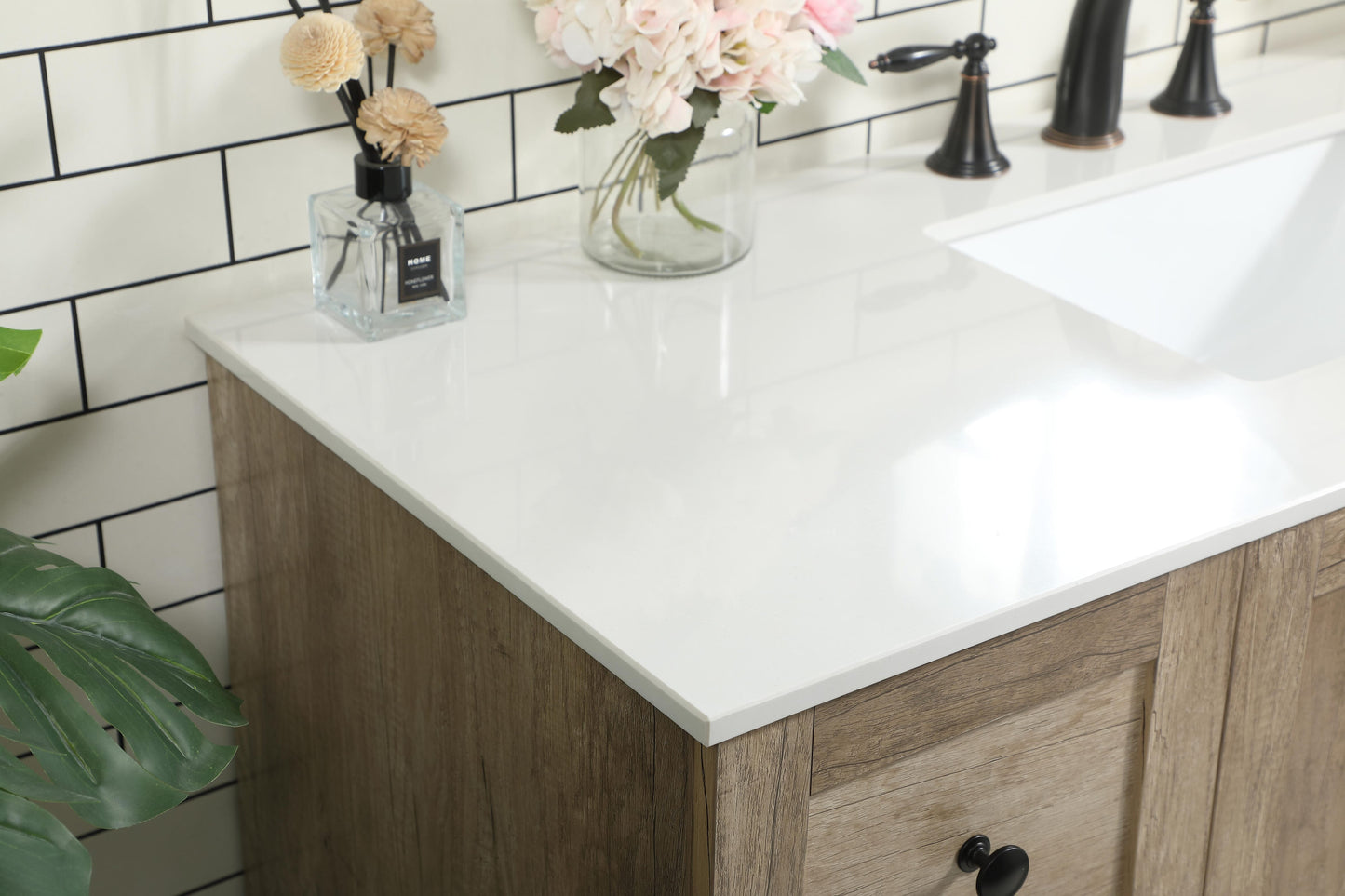 48 inch Single Bathroom Vanity in Natural Oak - BC2904834NT