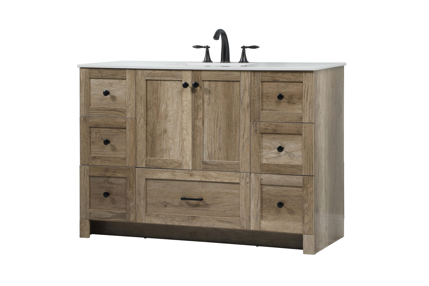 48 inch Single Bathroom Vanity in Natural Oak - BC2904834NT