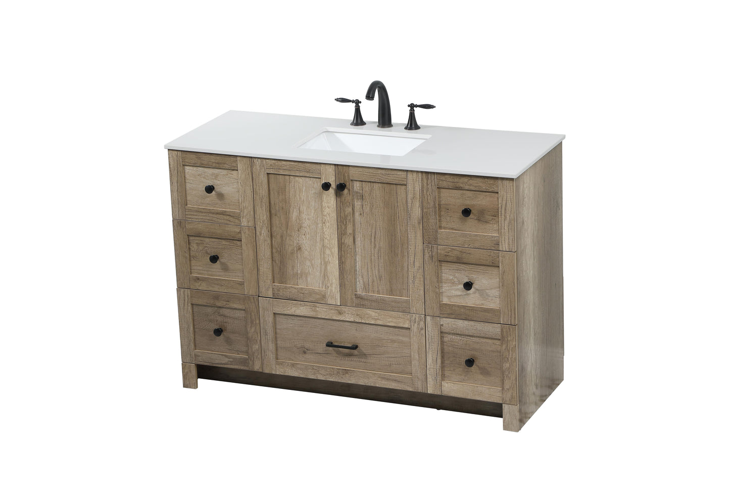 48 inch Single Bathroom Vanity in Natural Oak - BC2904834NT