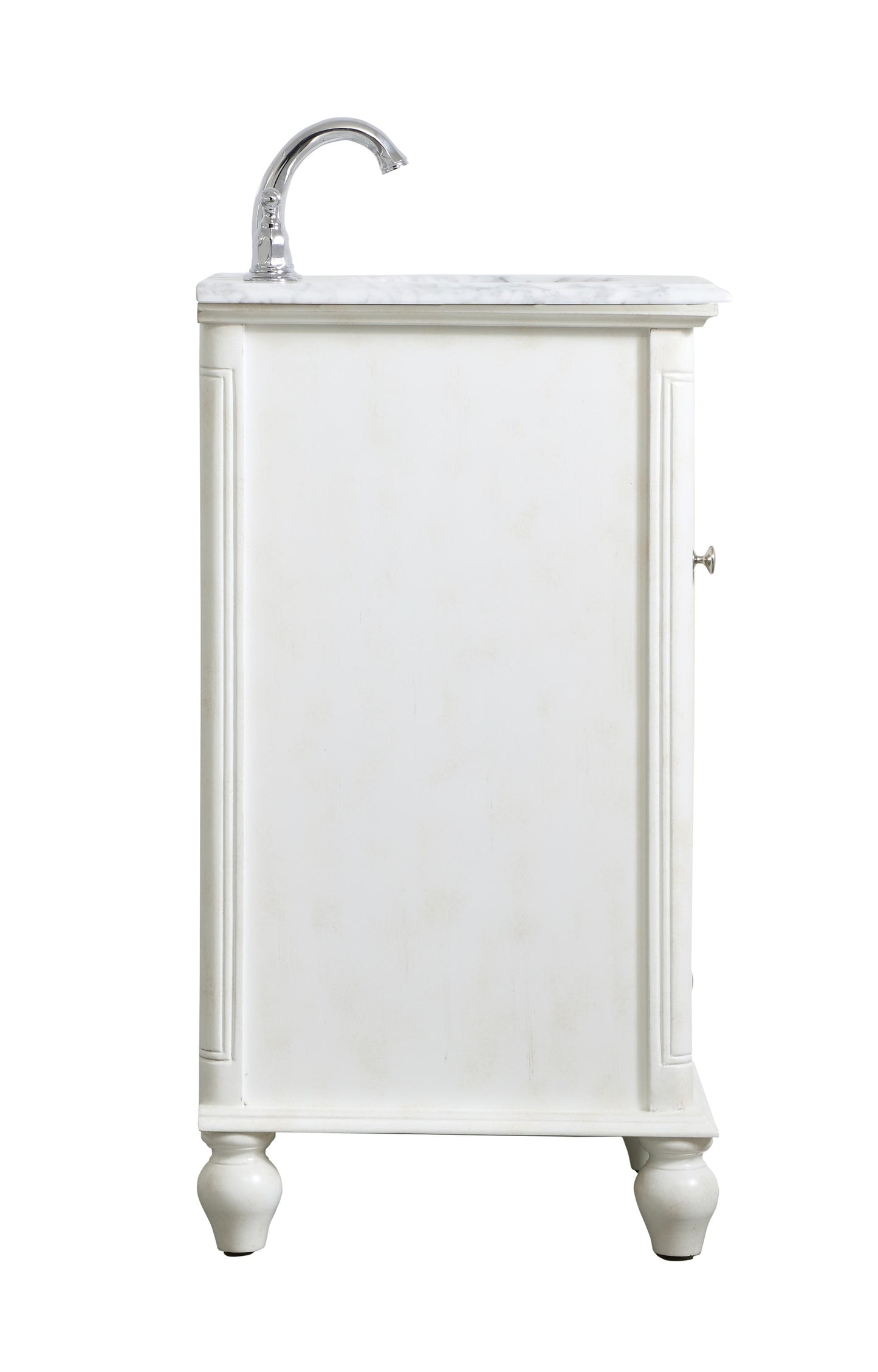 19 inch Single Bathroom Vanity in Antique White - BC3101935AW