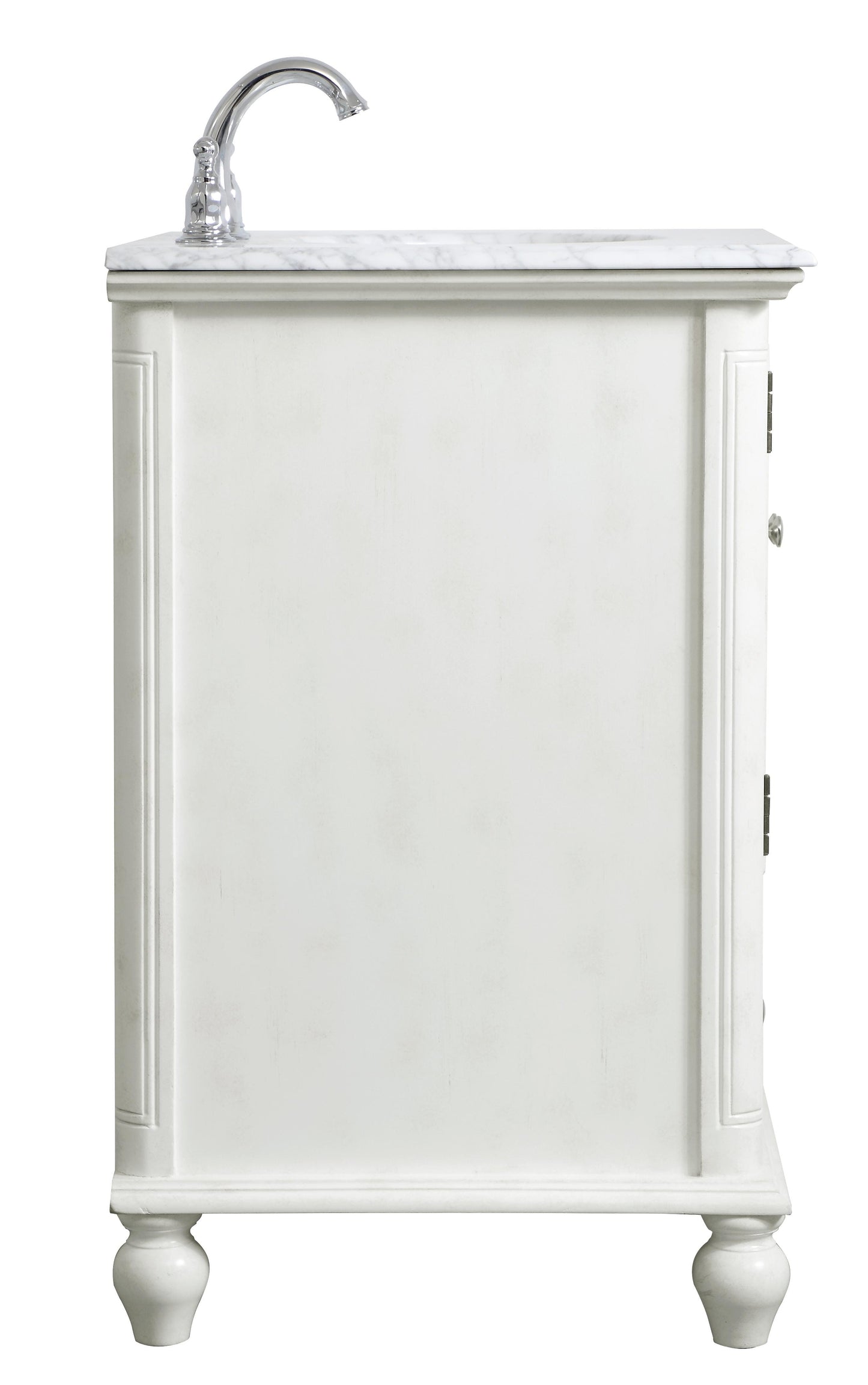 24 inch Single Bathroom Vanity in Antique White - BC3102435AW