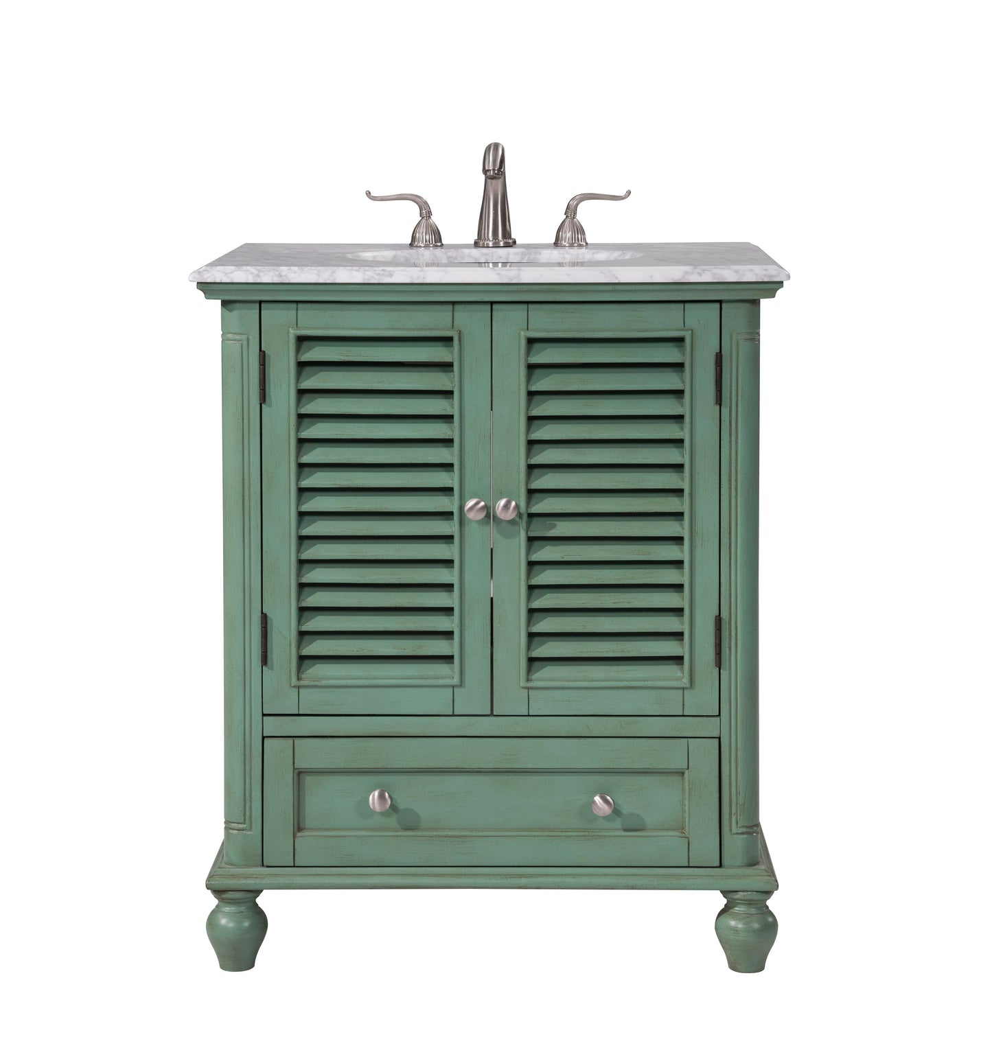 30 in.Single Bathroom Vanity Set in Vintage Mint - BC3103036VM