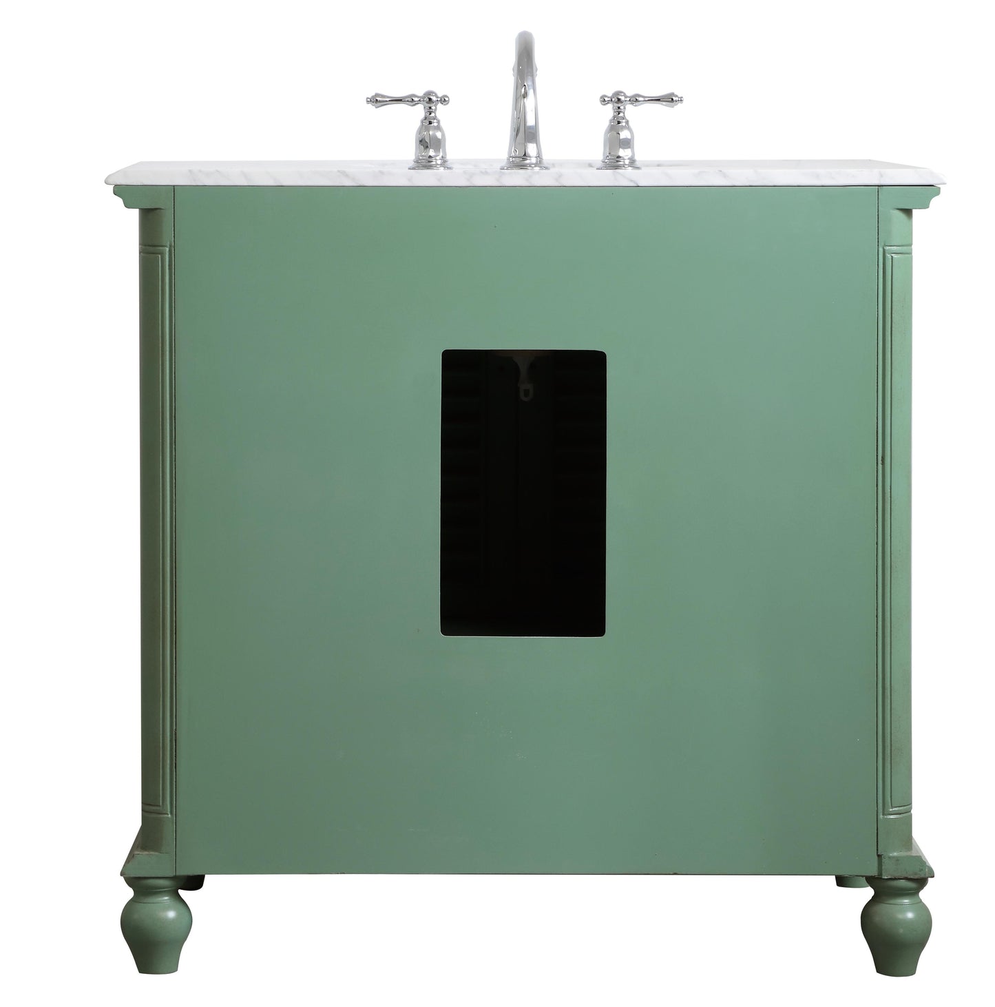 36 inch Single Bathroom Vanity in Vintage Mint - BC3103635VM