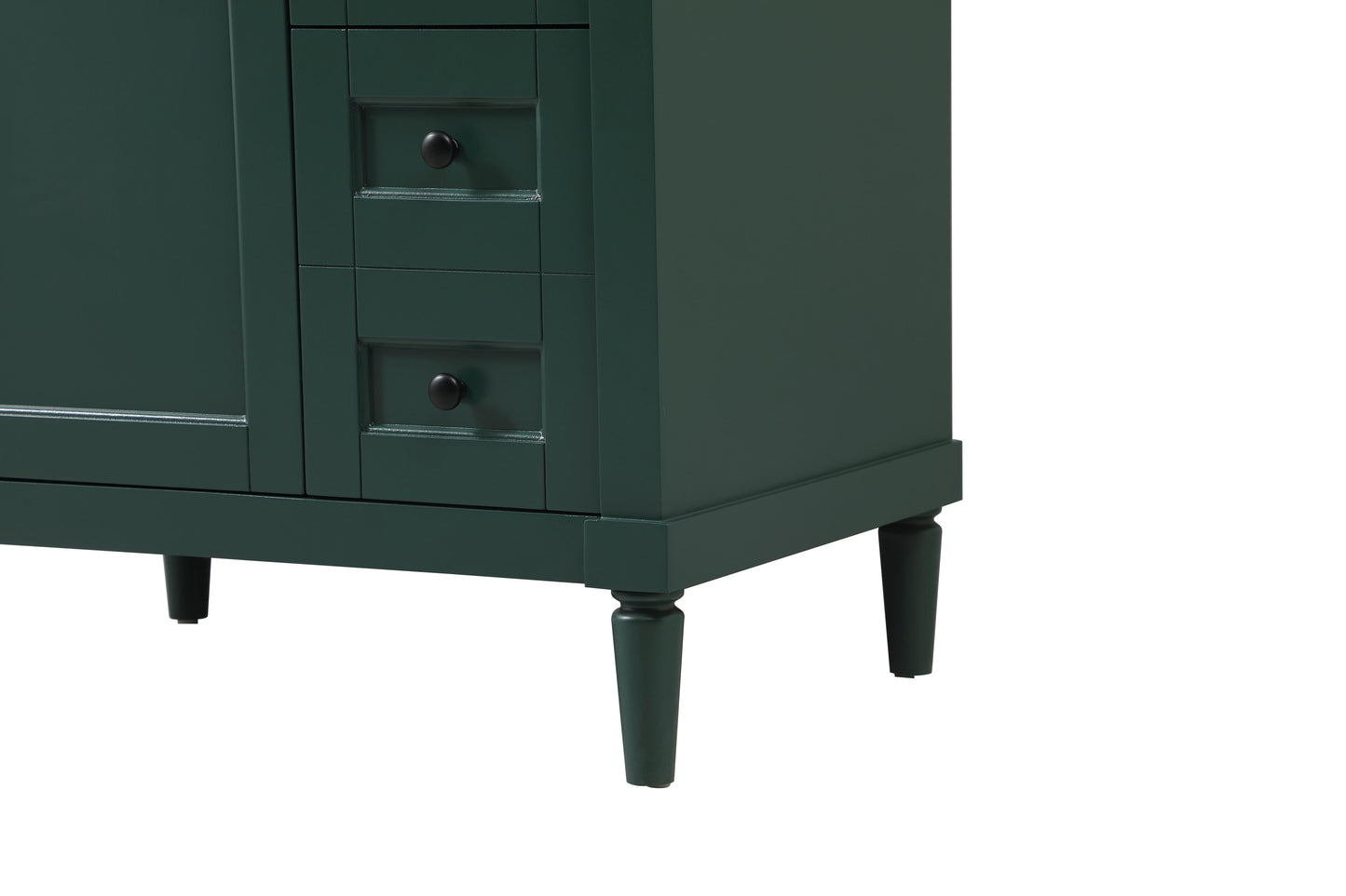 32 inch Single Bathroom Vanity in Green with backsplash - BC3203235GN-BS