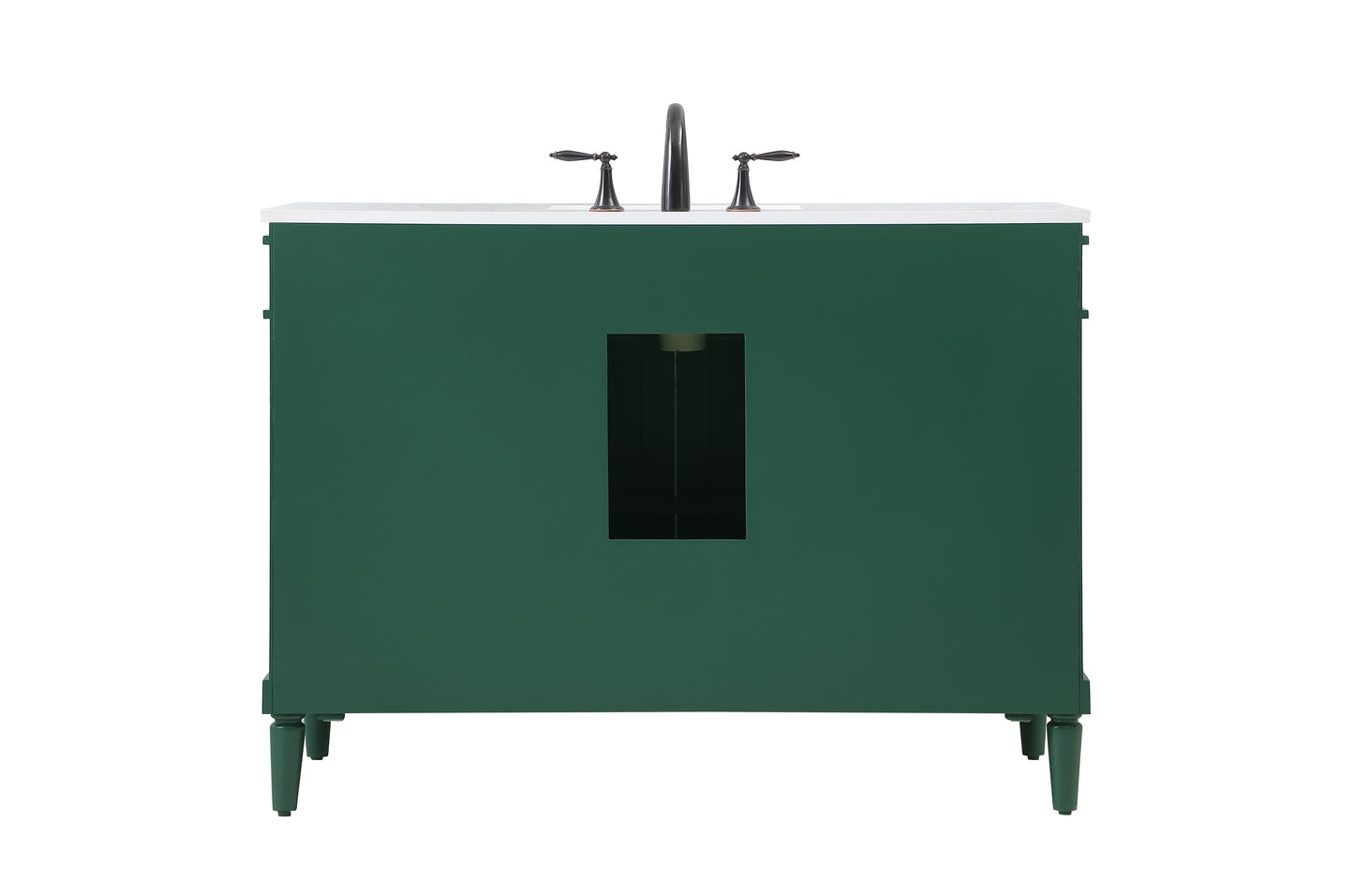 48 inch Single Bathroom Vanity in Green - BC3204835GN