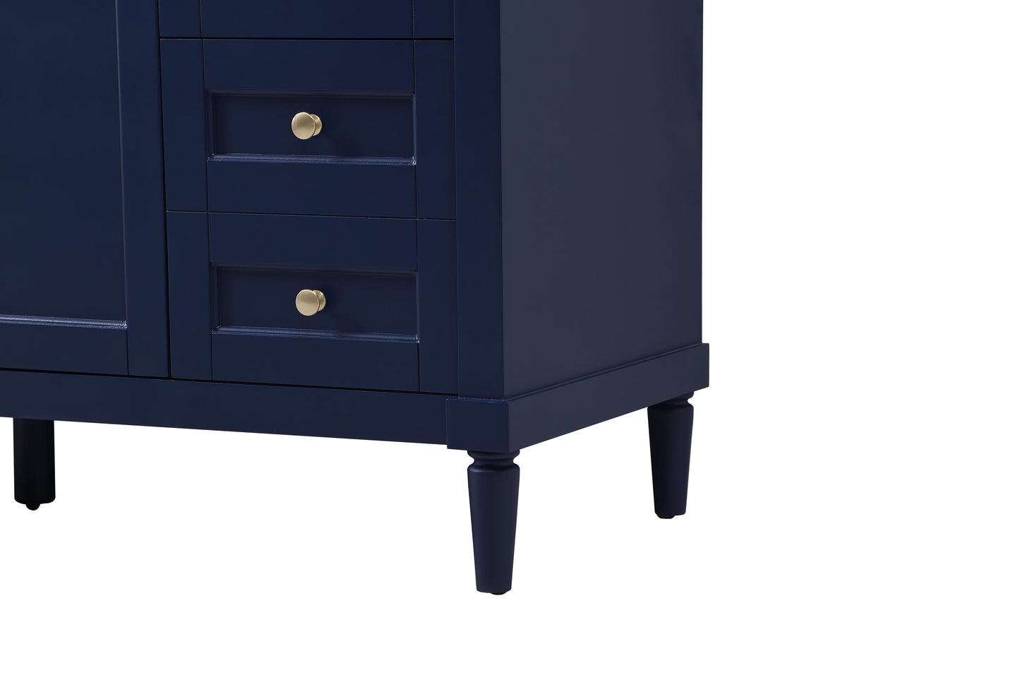 60 inch Single Bathroom Vanity in Blue - BC3206035BL