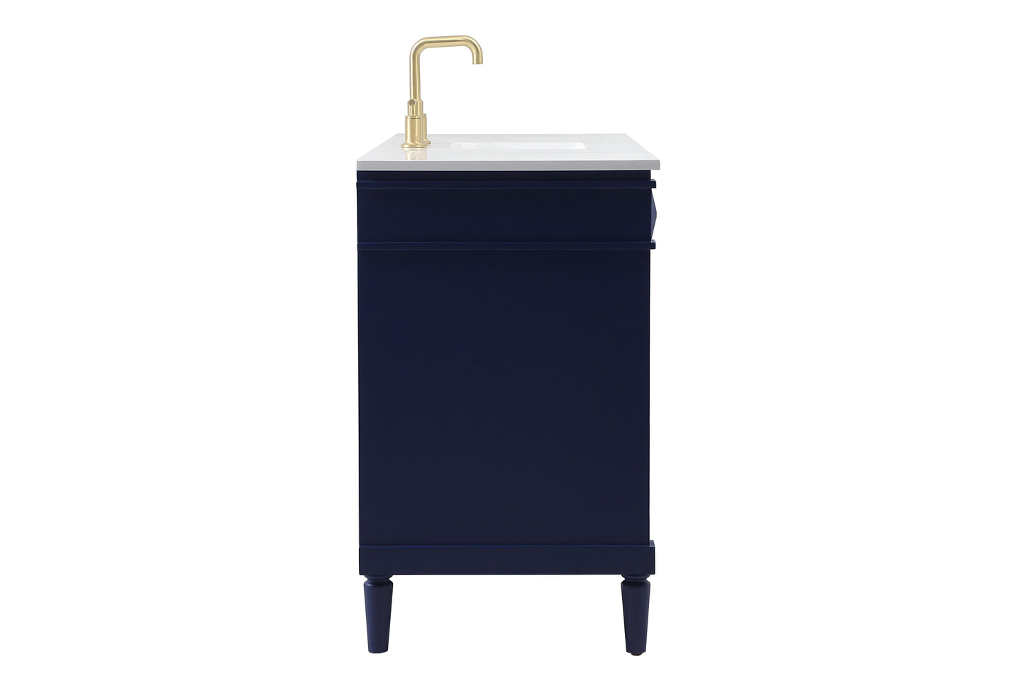 60 inch Single Bathroom Vanity in Blue - BC3206035BL