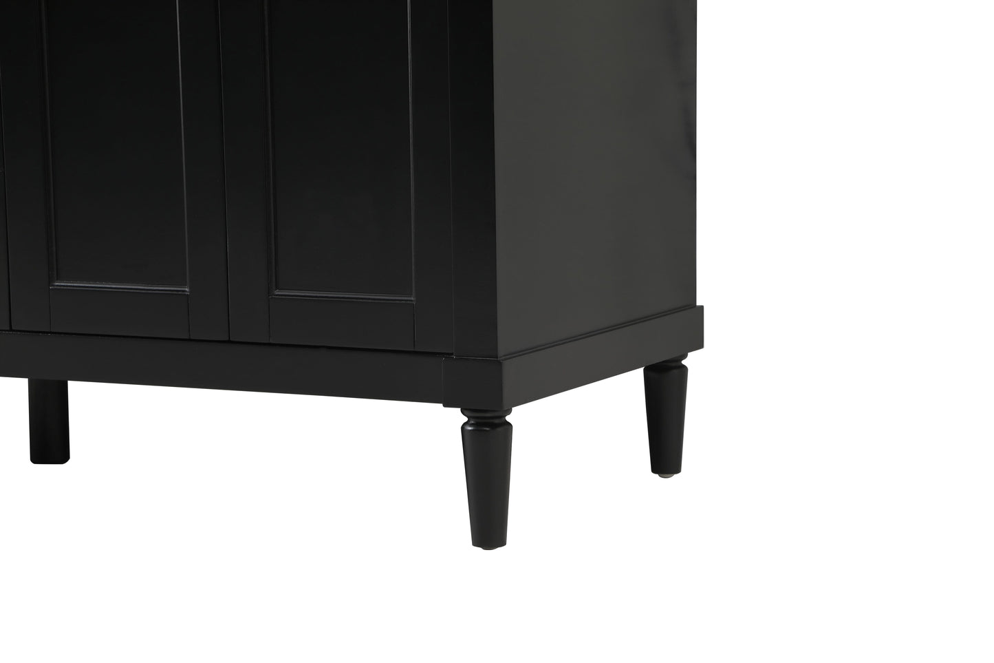 60 inch Double Bathroom Vanity in Black - BC320D6035BK