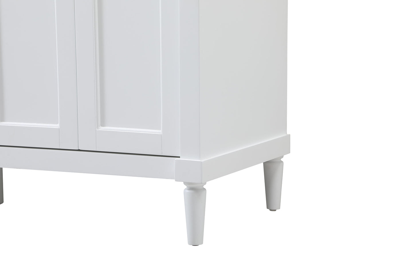 60 inch Double Bathroom Vanity in White - BC320D6035WH