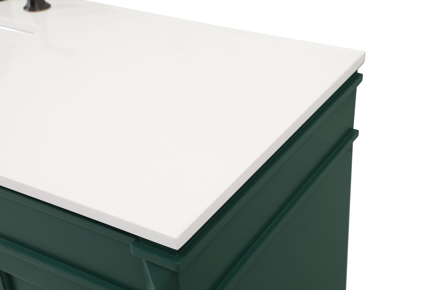 60 inch Single Bathroom Vanity in Green - BC3206035GN