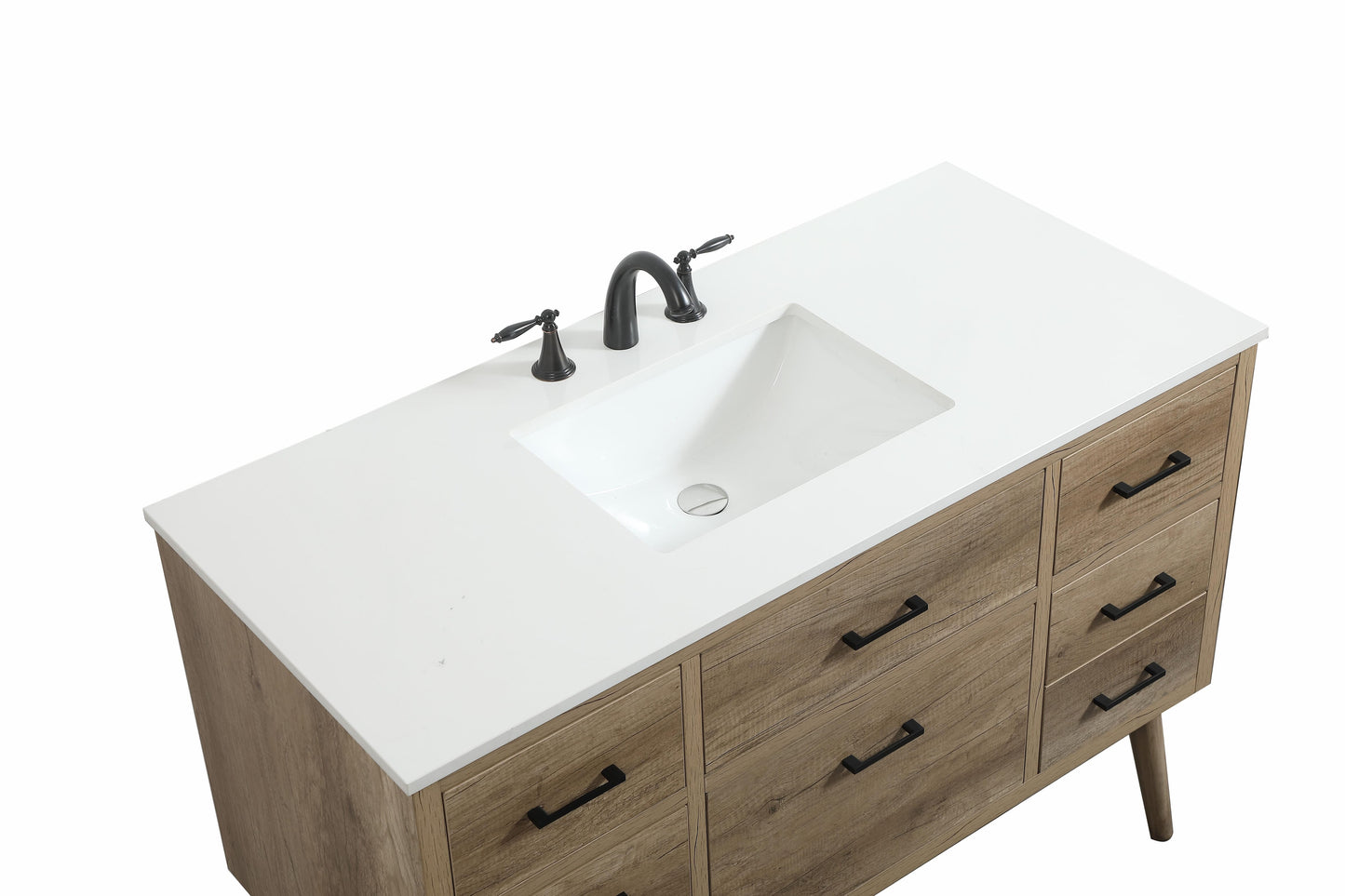 48 inch Single Bathroom Vanity in Natural Oak - BC3304834NT