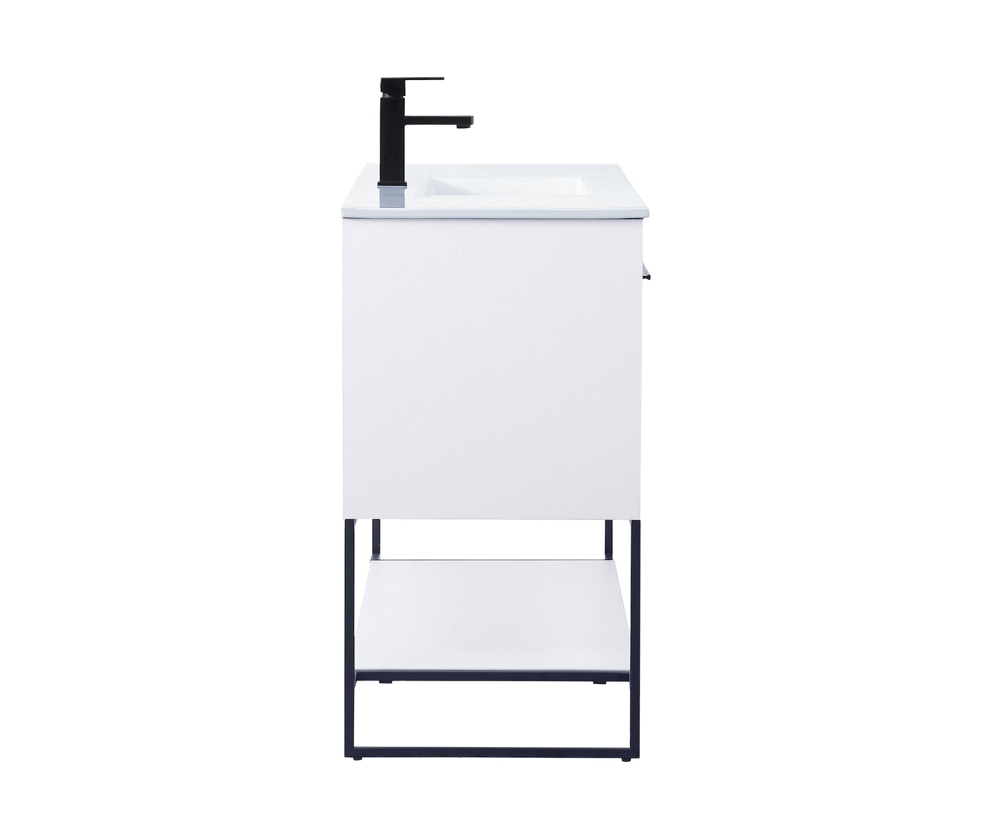 48 inch Single Bathroom Vanity in White - BC3404833WH