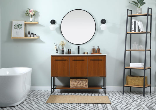 48 inch Single Bathroom Vanity in Teak - BC3504834TK