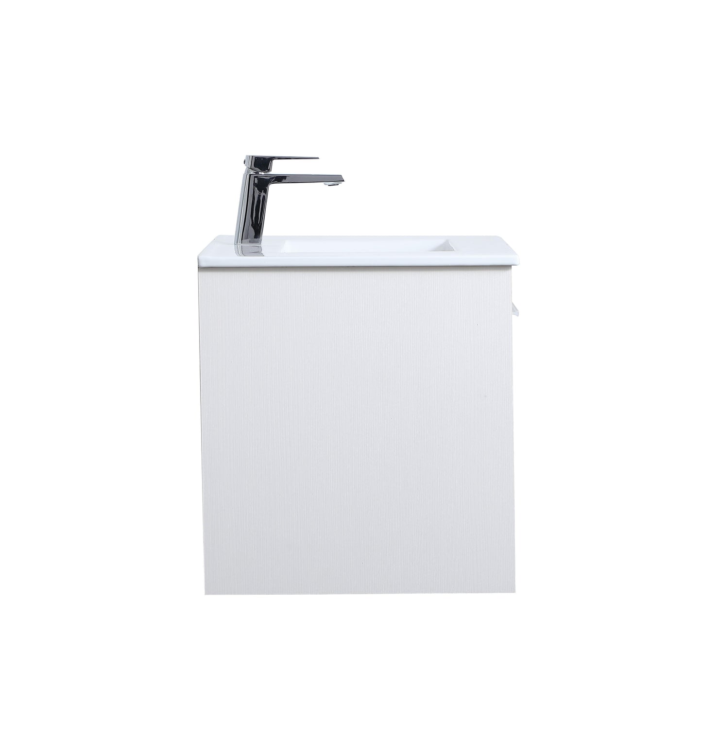 30 inch Single Bathroom Floating Vanity in White - BC3603020WH