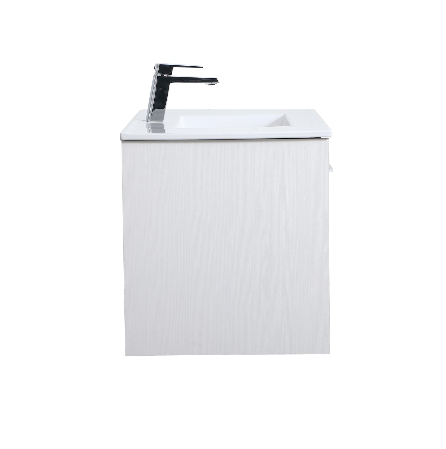 36 inch Single Bathroom Floating Vanity in White - BC3603620WH