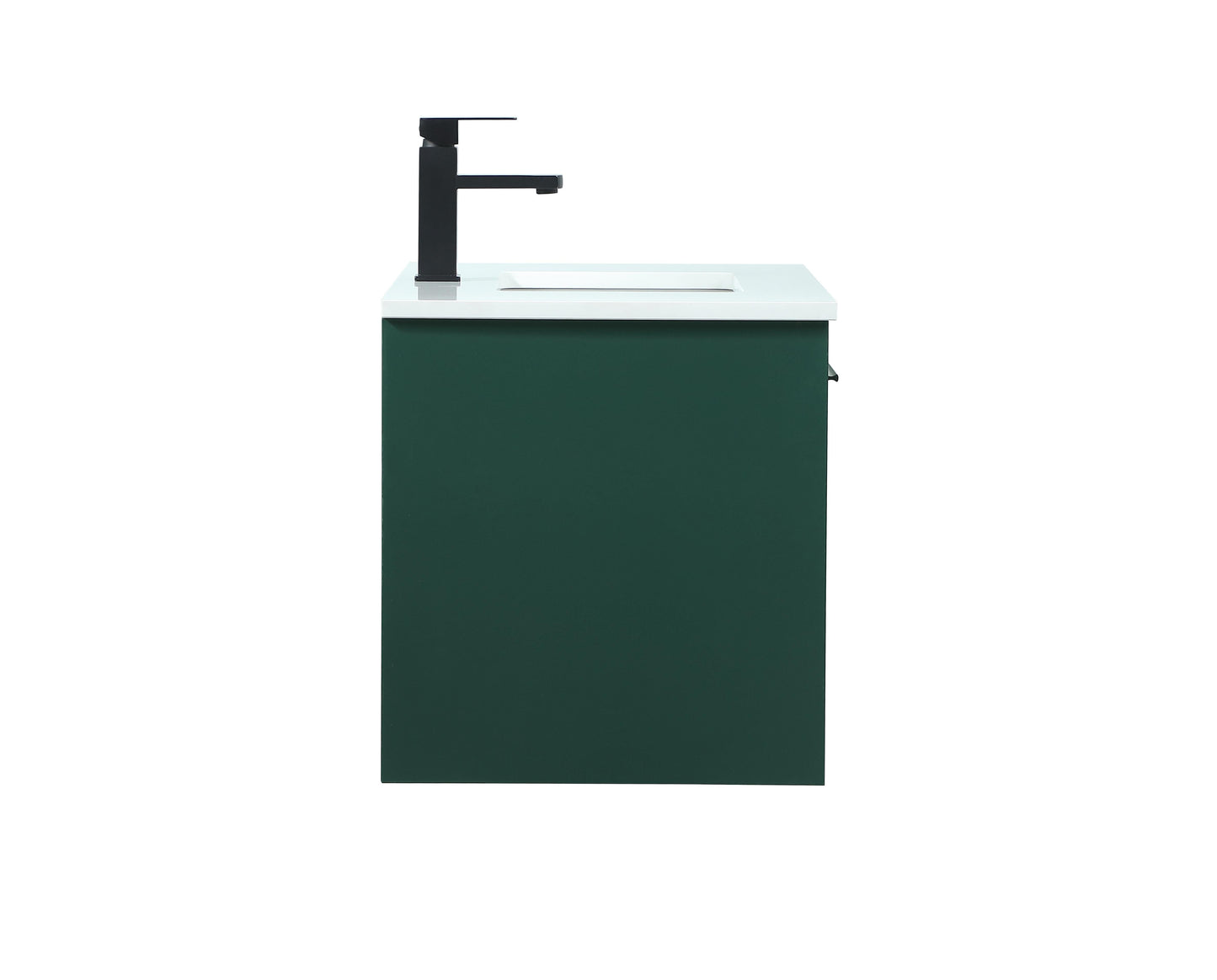 30 inch Single Bathroom Vanity in Green - BC3703020GN