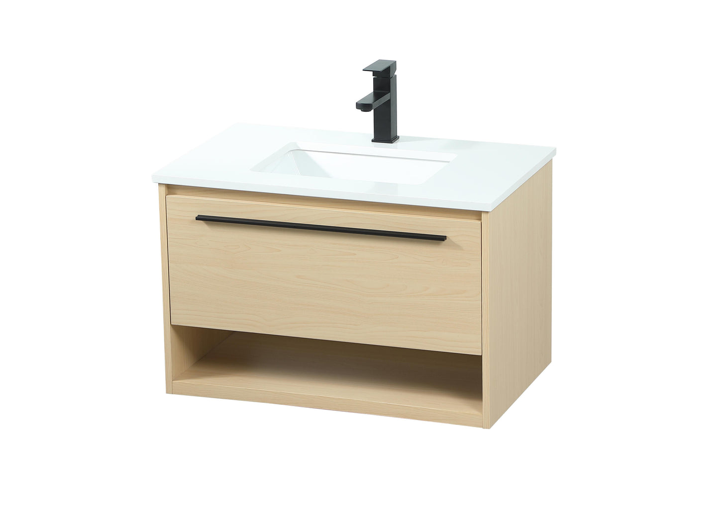 30 inch Single Bathroom Vanity in Maple - BC3703020MP