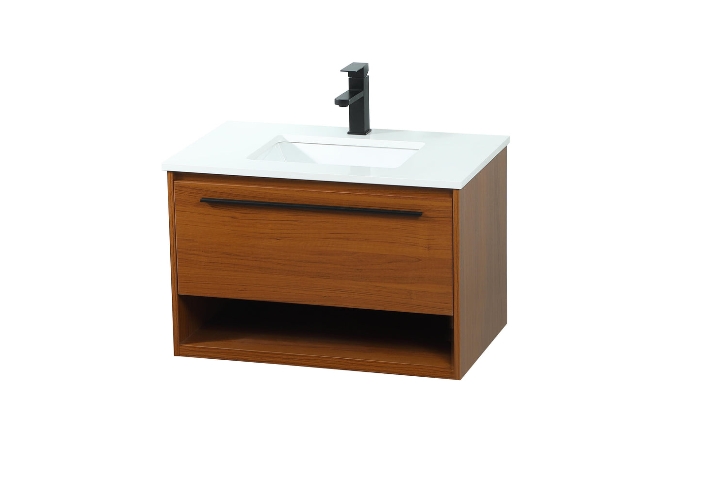 30 inch Single Bathroom Vanity in Teak - BC3703020TK