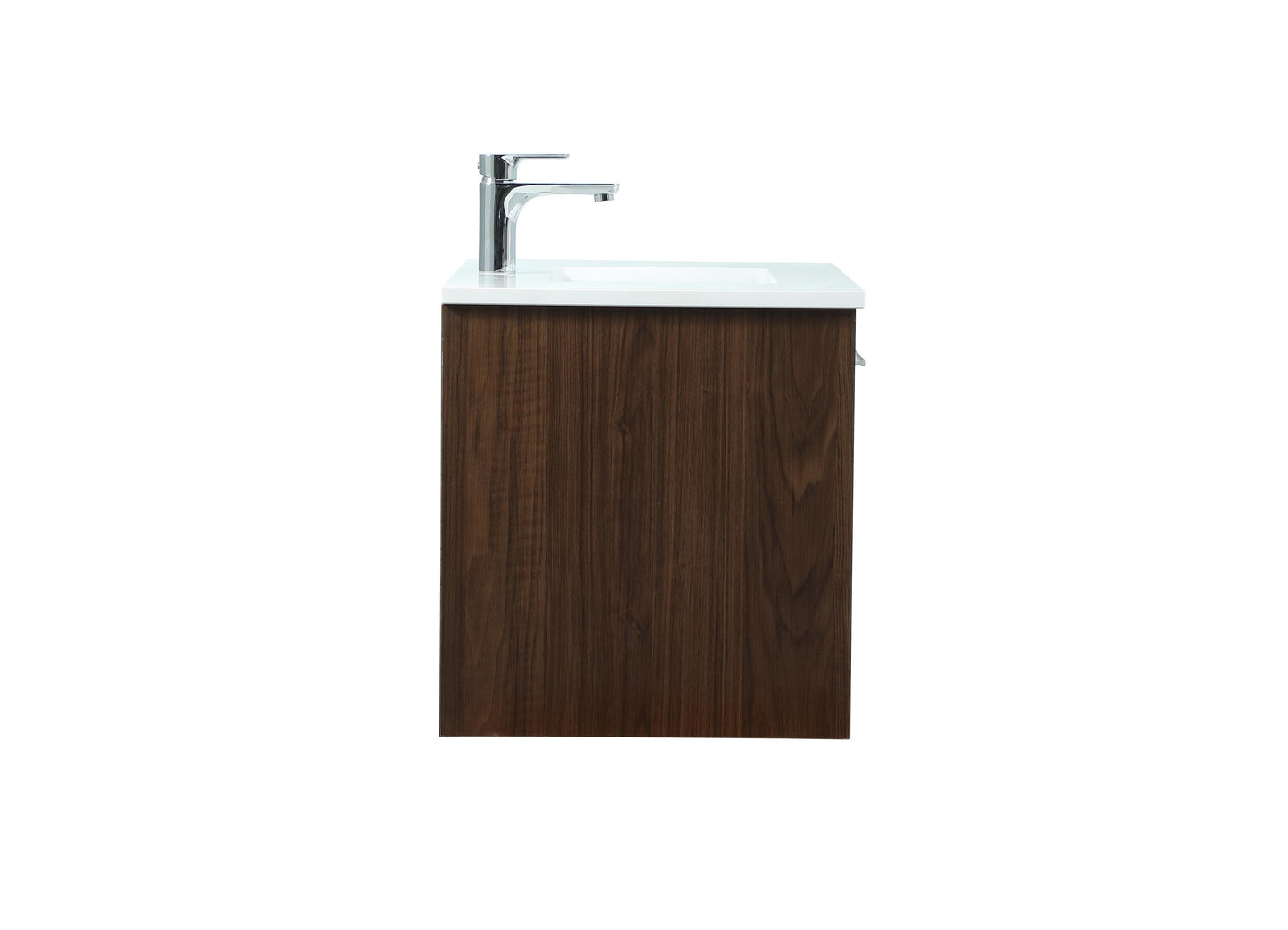 30 inch Single Bathroom Vanity in Walnut - BC3703020WT