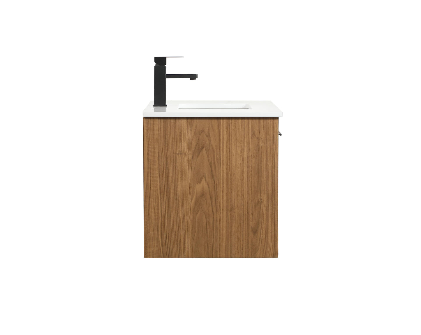 30 inch Single Bathroom Vanity in Walnut Brown - BC3703020WB