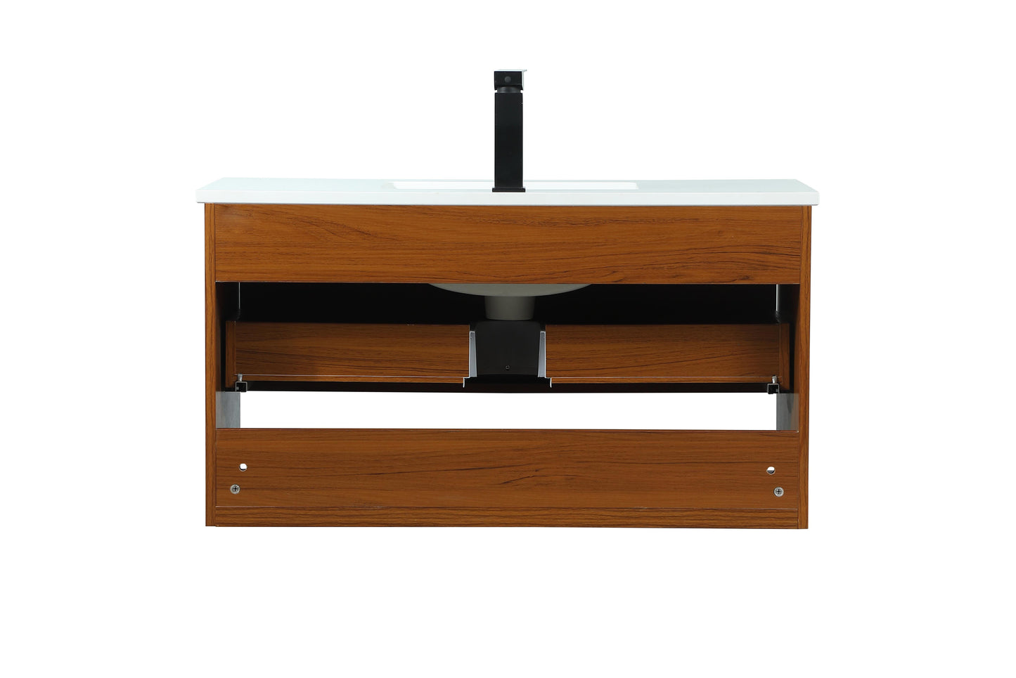 36 inch Single Bathroom Vanity in Teak - BC3703620TK