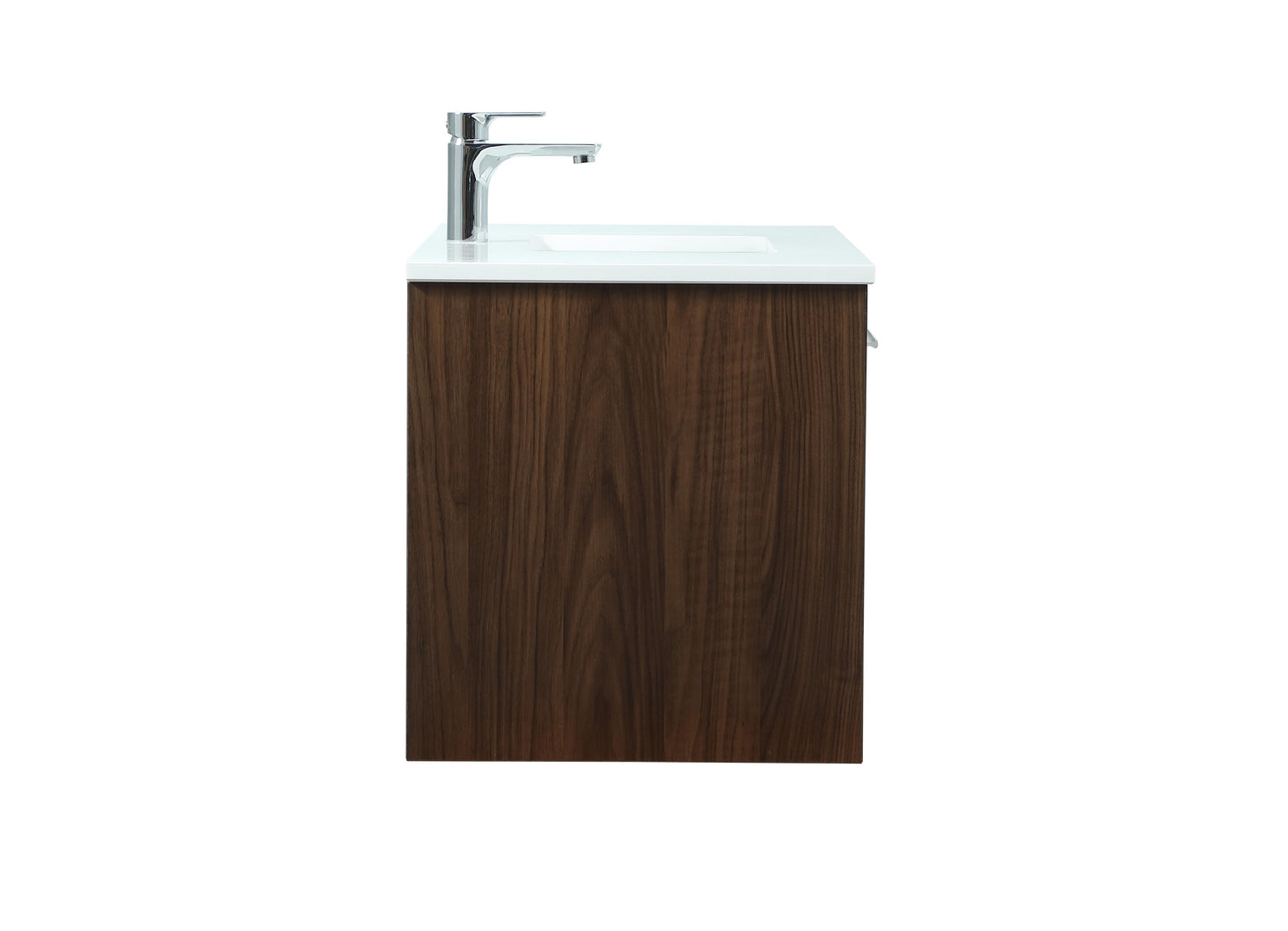 36 inch Single Bathroom Vanity in Walnut - BC3703620WT